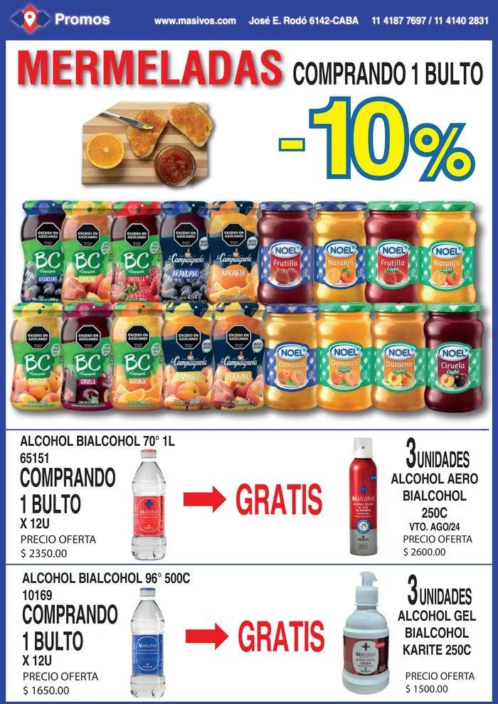 Ofertas de Catálogo Masivos Supermercado Mayorista 27 de mayo al 31 de mayo 2024 - Página 6 del catálogo