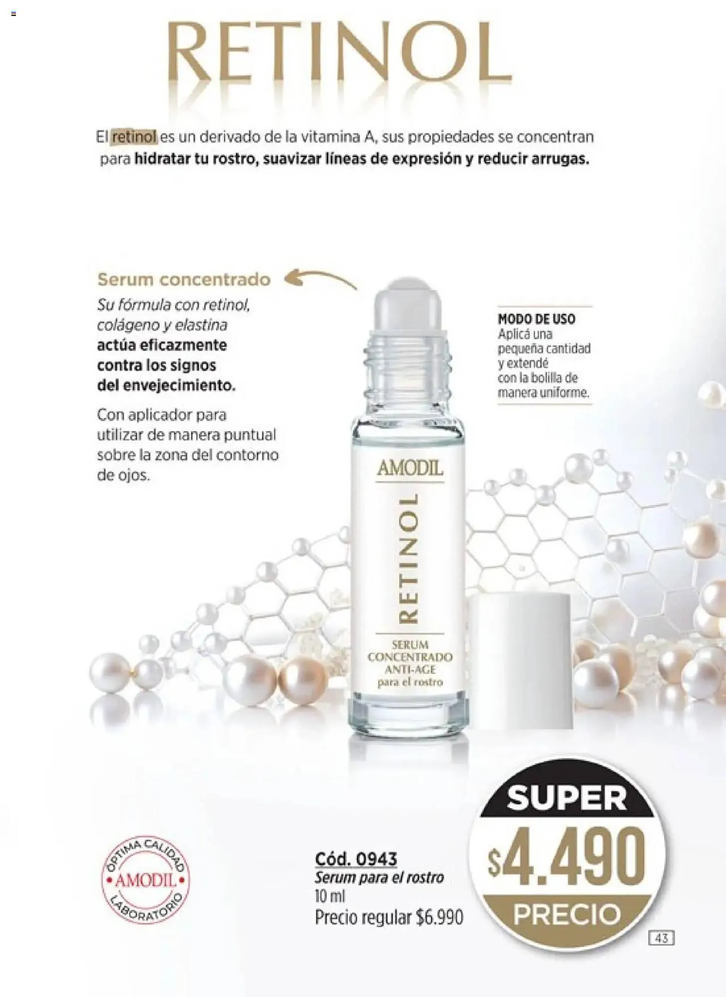 Ofertas de Catálogo Amodil 3 de mayo al 18 de mayo 2025 - Página 43 del catálogo