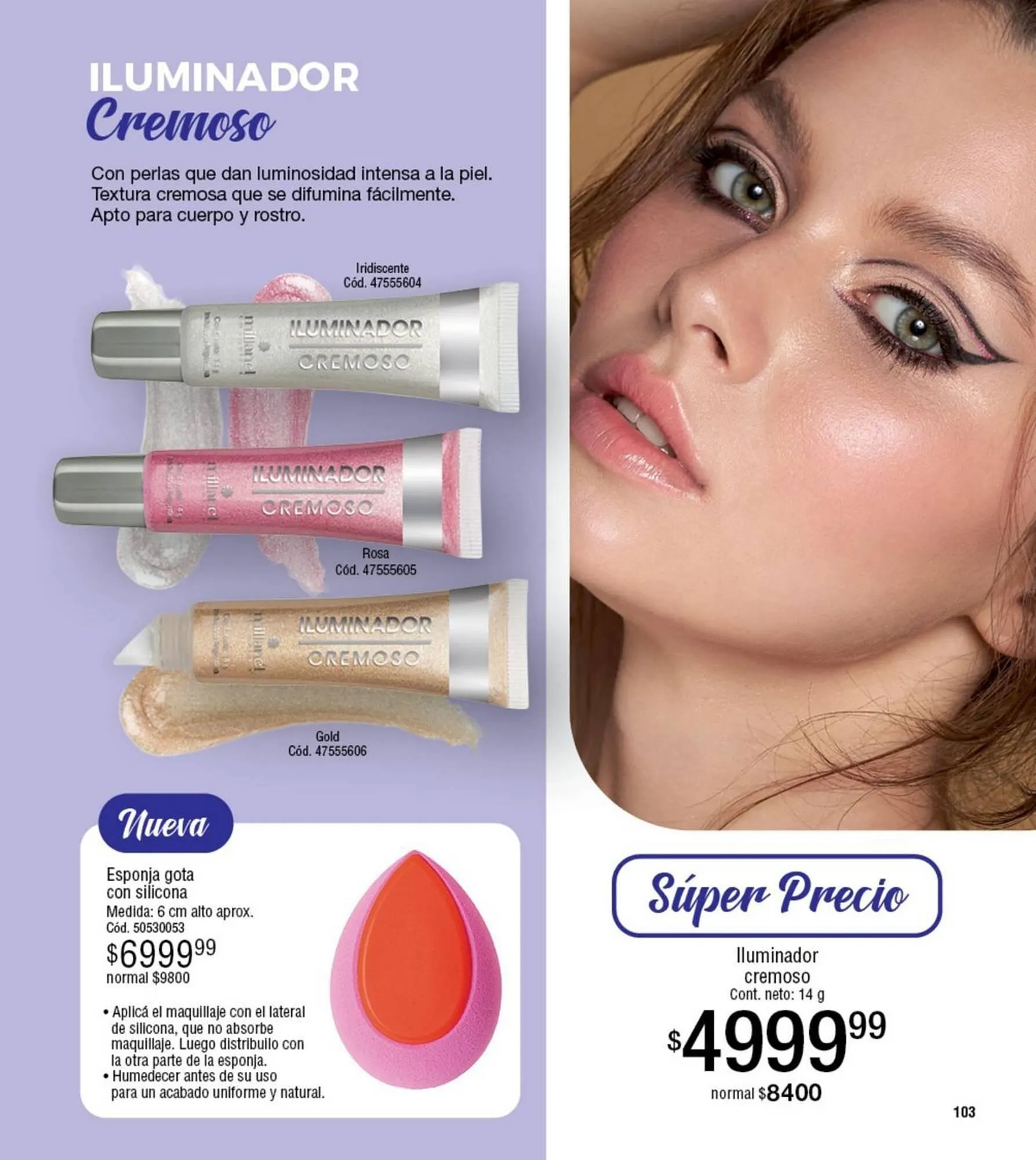 Ofertas de Catálogo Millanel Cosmética 27 de febrero al 31 de marzo 2025 - Página 103 del catálogo