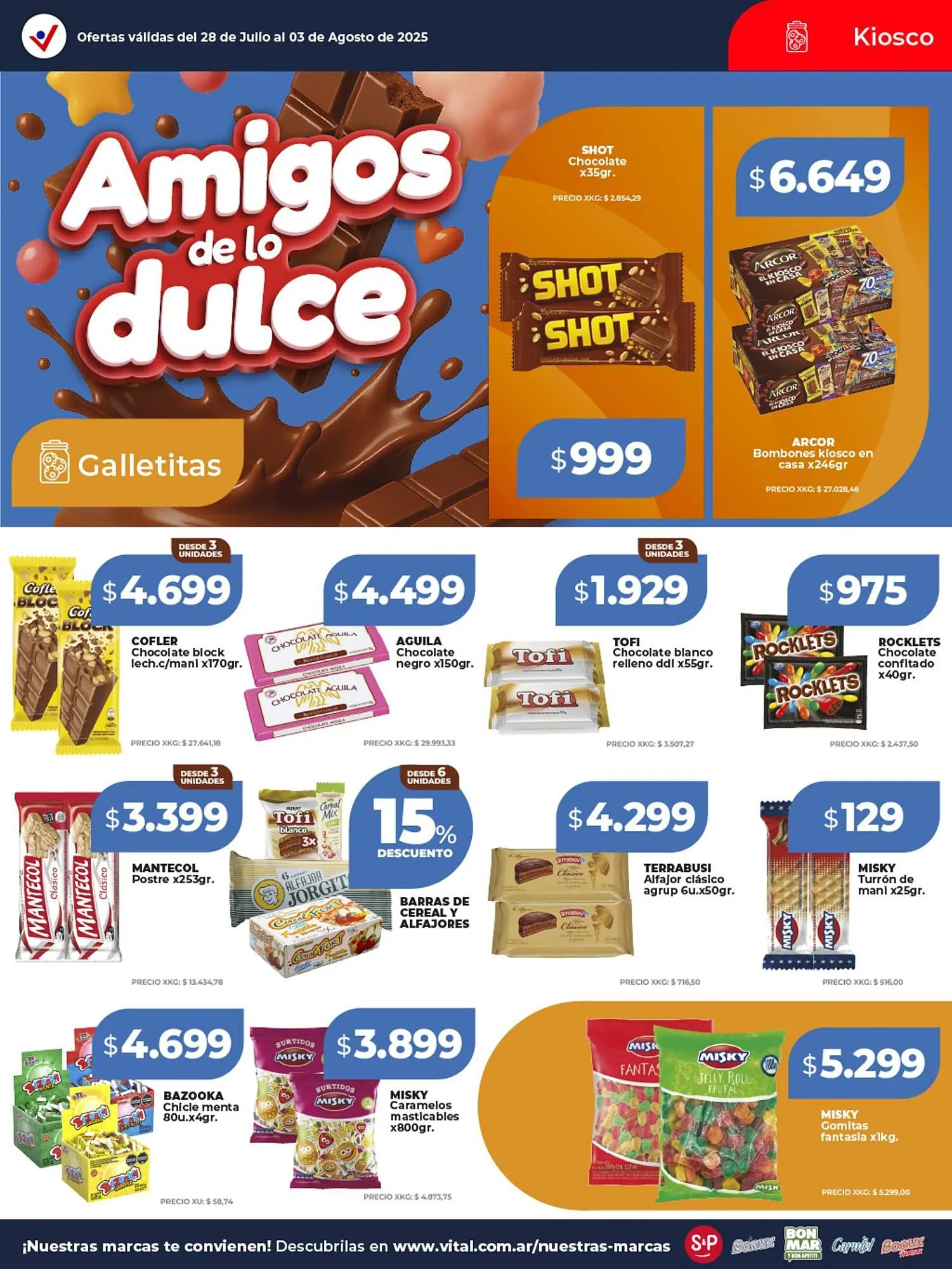 Ofertas de Catálogo Supermayorista Vital 30 de julio al 3 de agosto 2025 - Página 18 del catálogo