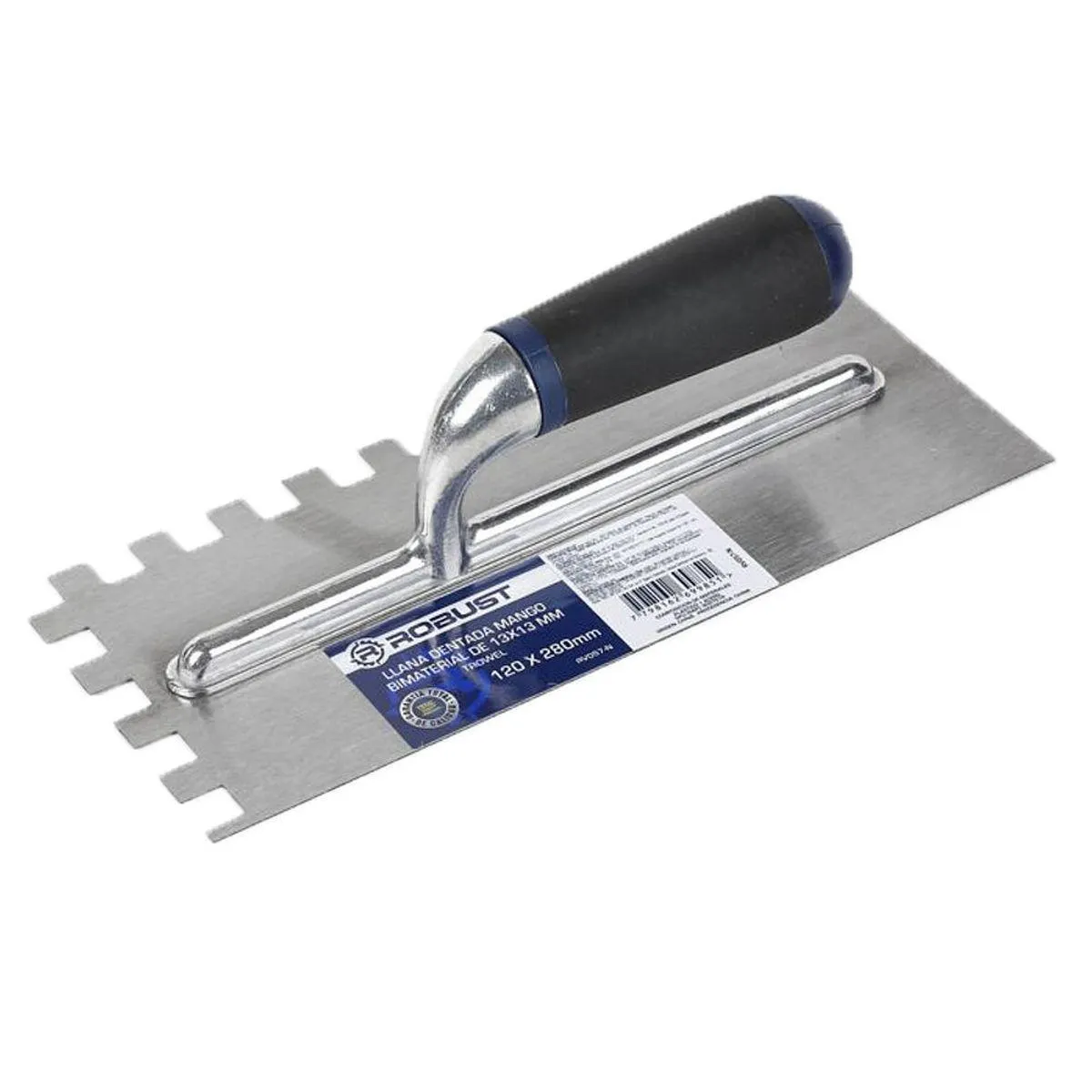 Llana dentada 8x8 mm Robust