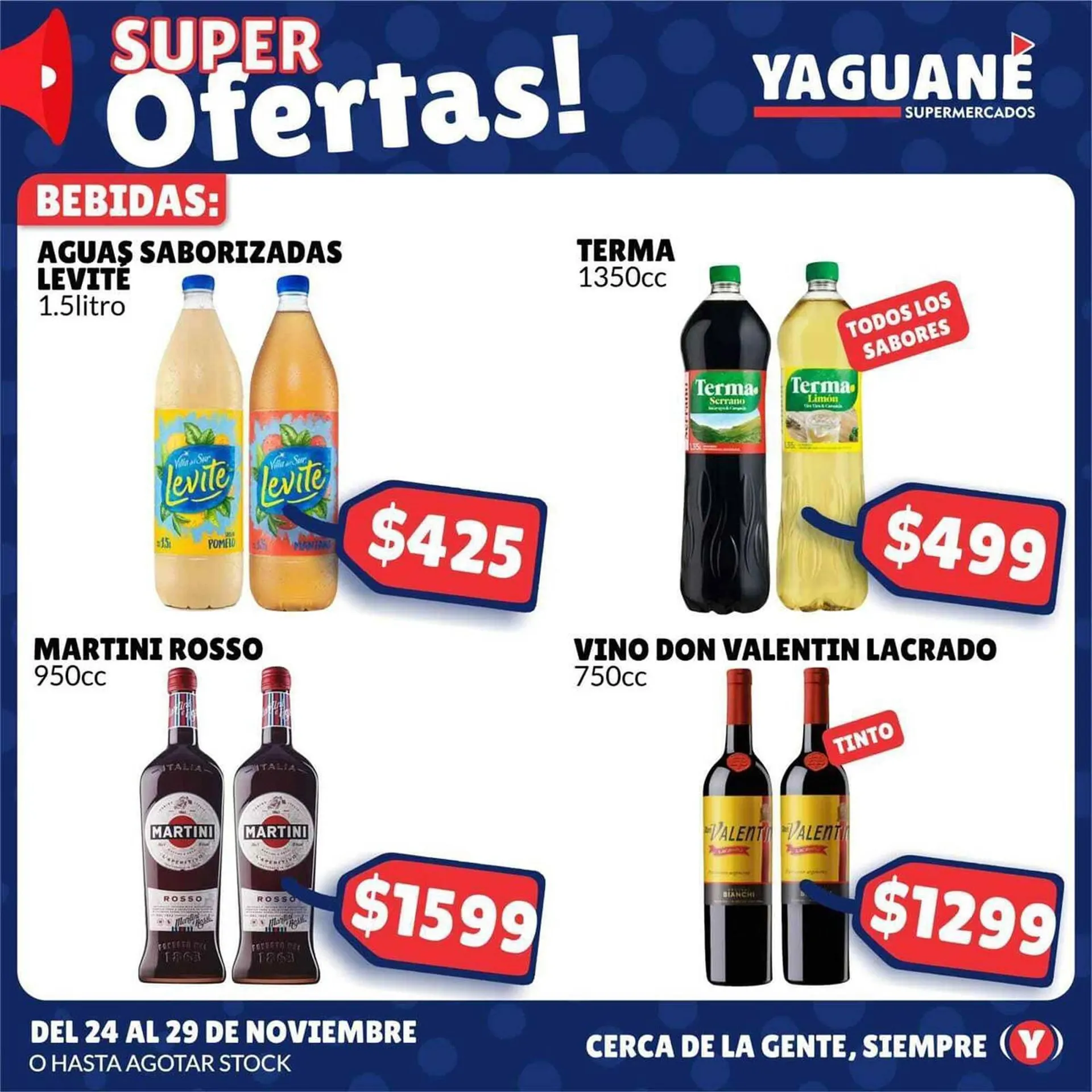 Ofertas de Catálogo Yaguane Supermercados 27 de noviembre al 29 de noviembre 2023 - Página 2 del catálogo