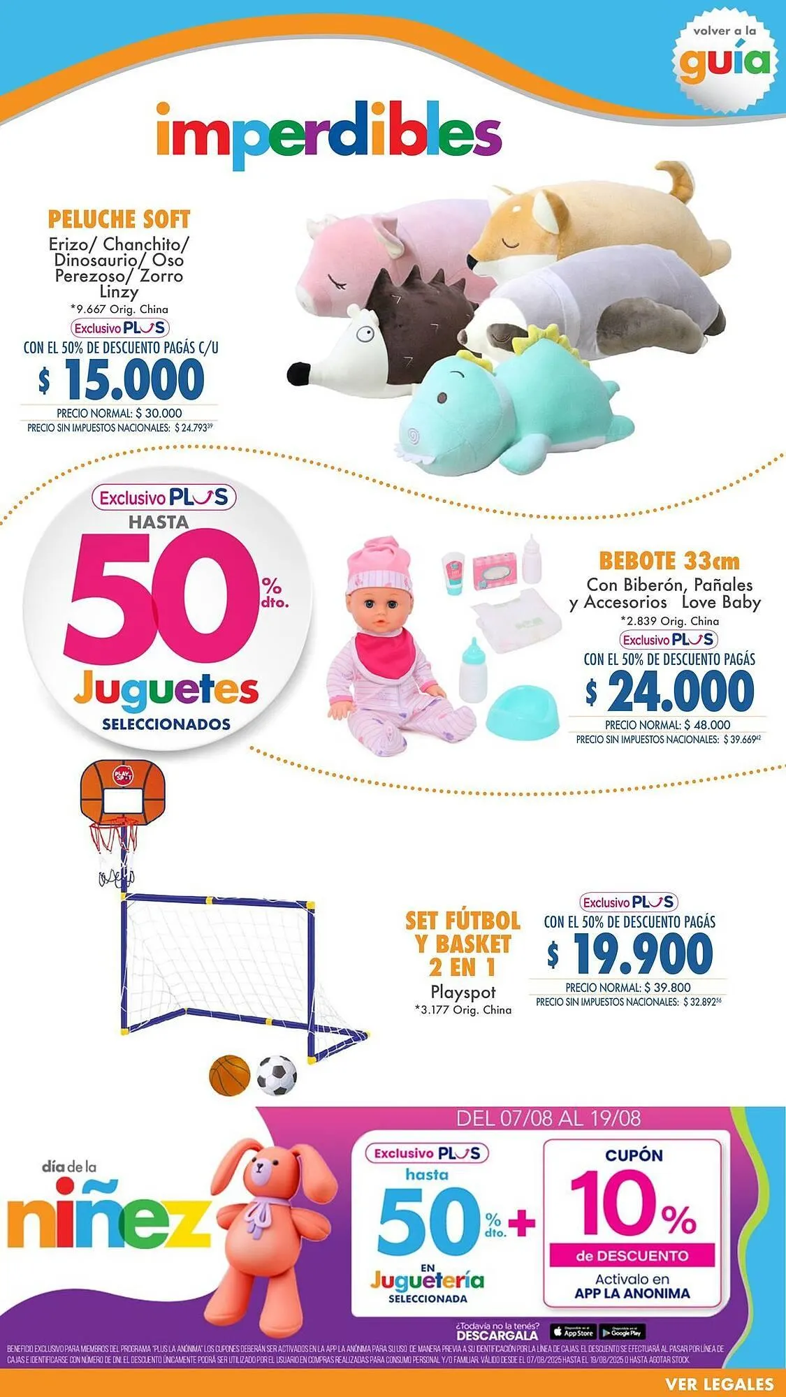 Ofertas de Catálogo La Anonima 8 de agosto al 17 de agosto 2025 - Página 6 del catálogo