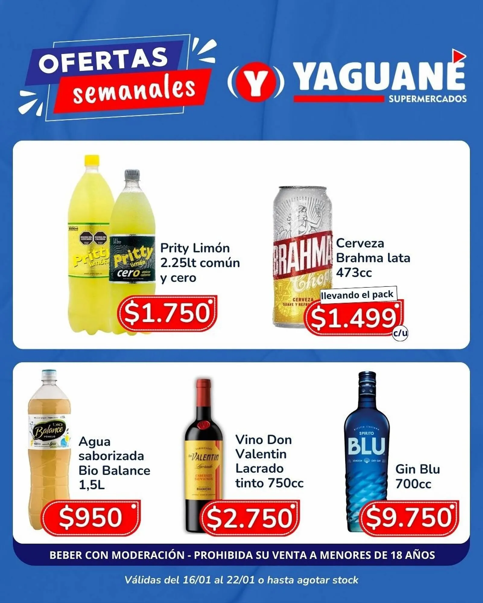 Ofertas de Catálogo Yaguane Supermercados 16 de enero al 22 de enero 2026 - Página 3 del catálogo