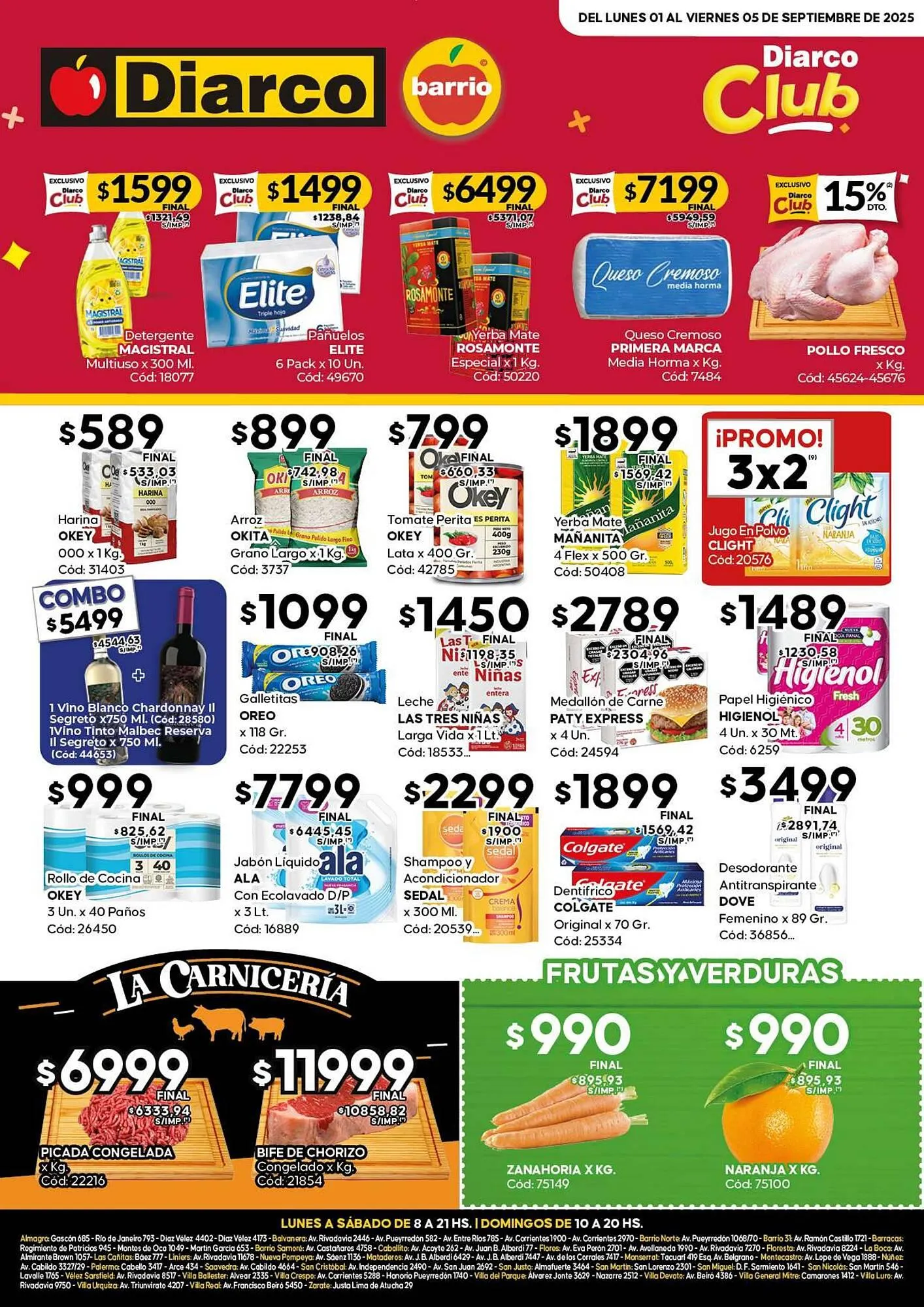 Ofertas de Catálogo Diarco 1 de septiembre al 6 de septiembre 2025 - Página 1 del catálogo