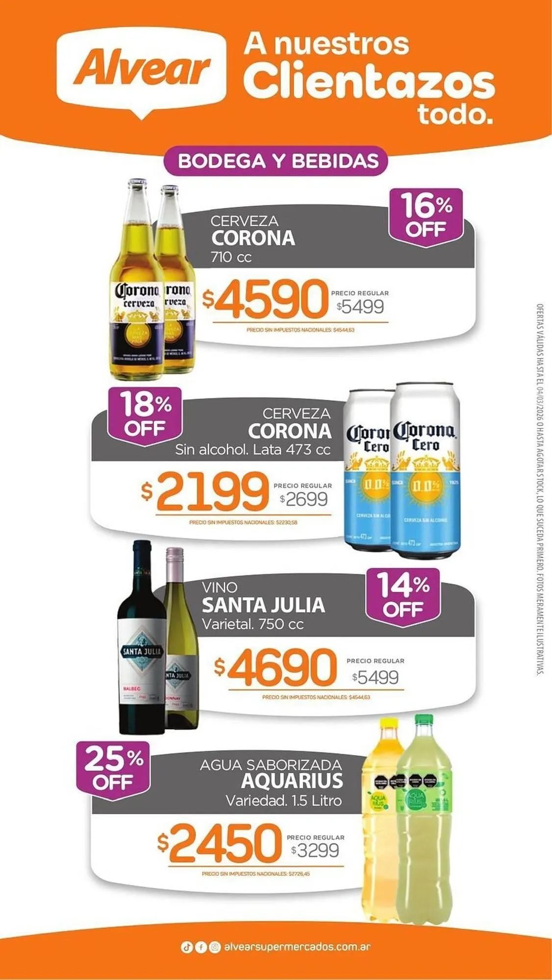 Ofertas de Catálogo Alvear 27 de febrero al 4 de marzo 2026 - Página 7 del catálogo