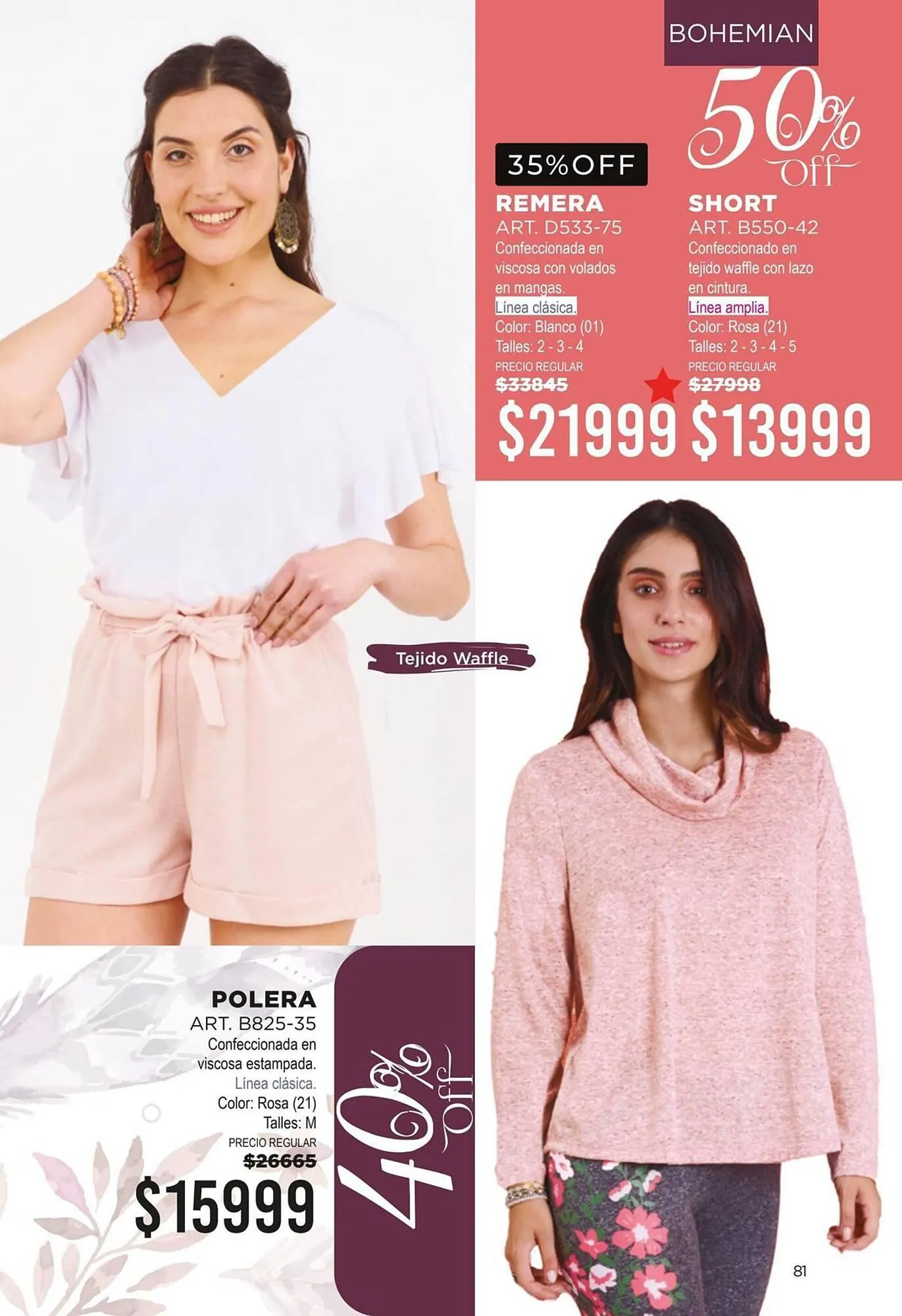 Ofertas de Catálogo Juana Bonita 25 de marzo al 31 de marzo 2025 - Página 81 del catálogo