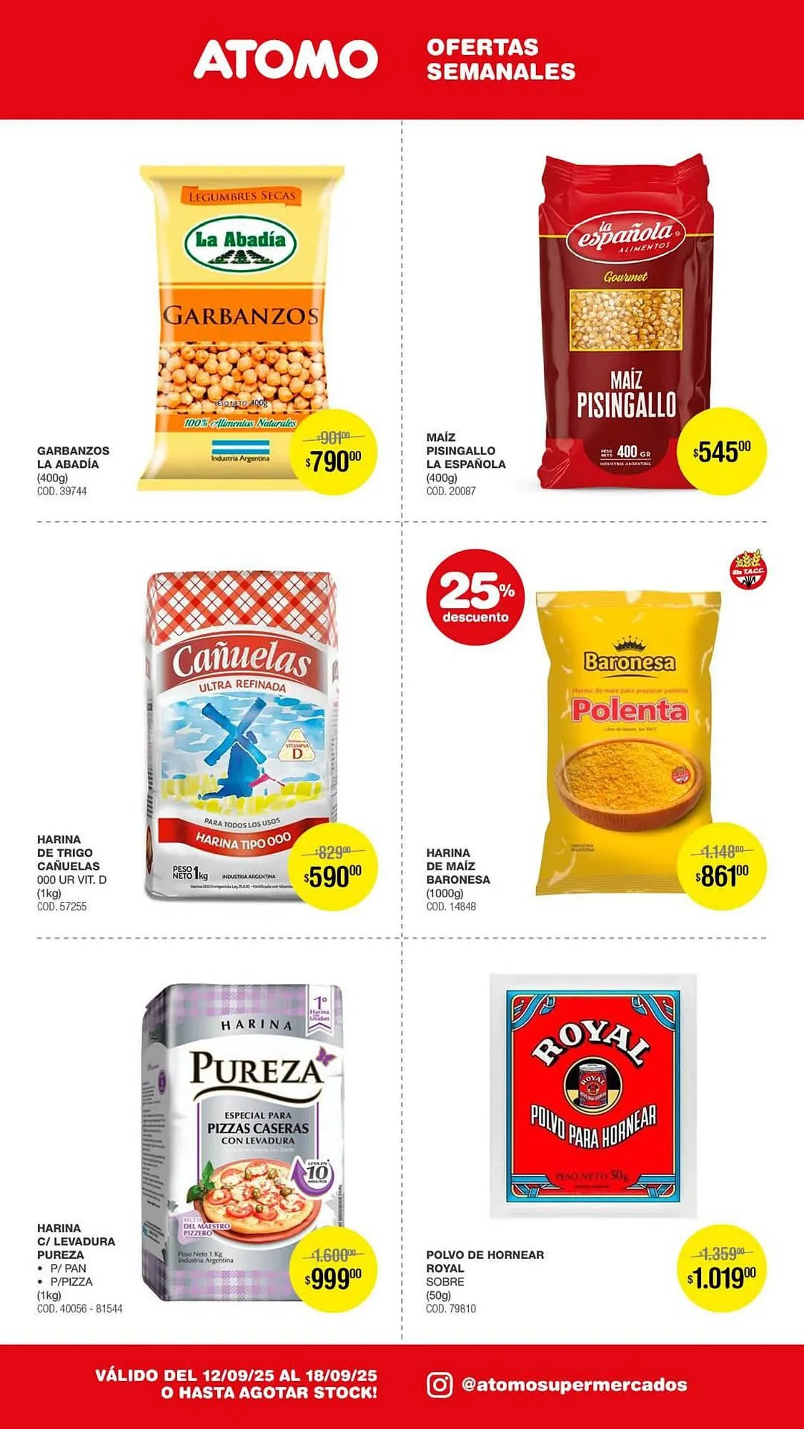 Ofertas de Catálogo Atomo Conviene 12 de septiembre al 20 de septiembre 2025 - Página 11 del catálogo