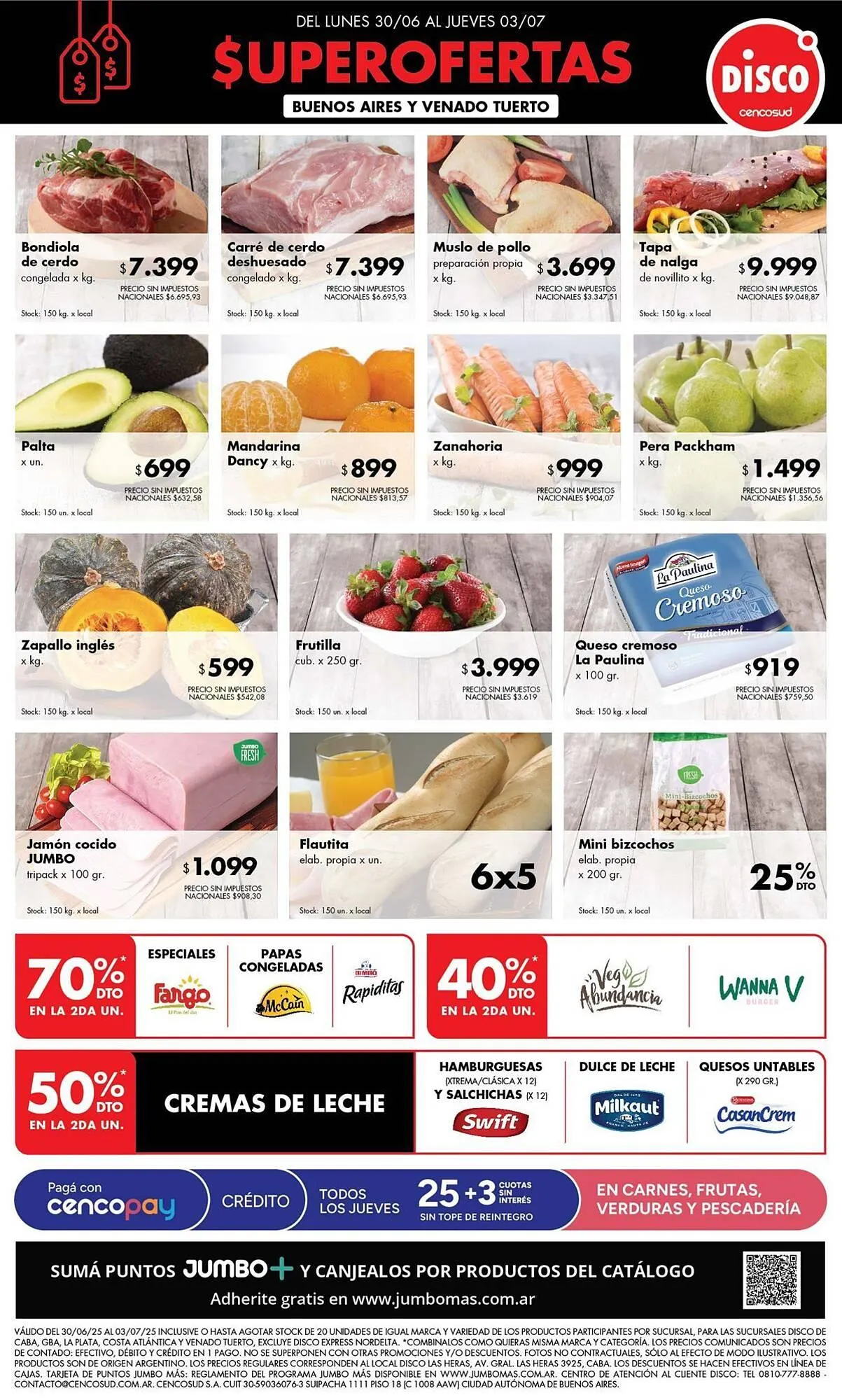 Ofertas de Catálogo Disco 30 de junio al 3 de julio 2025 - Página 1 del catálogo