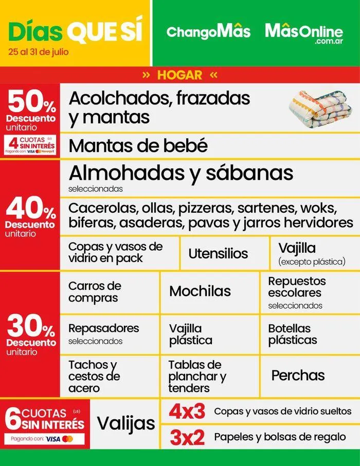 Ofertas de Catálogo Changomas 25 de julio al 31 de julio 2024 - Página 19 del catálogo
