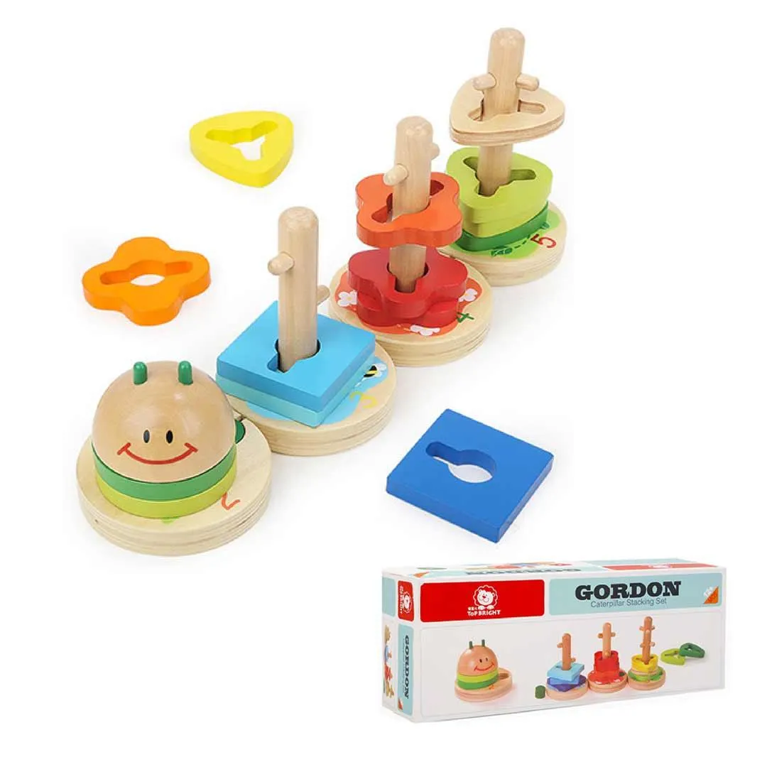 Oruga Para Apilar Colores Y Formas Top Bright