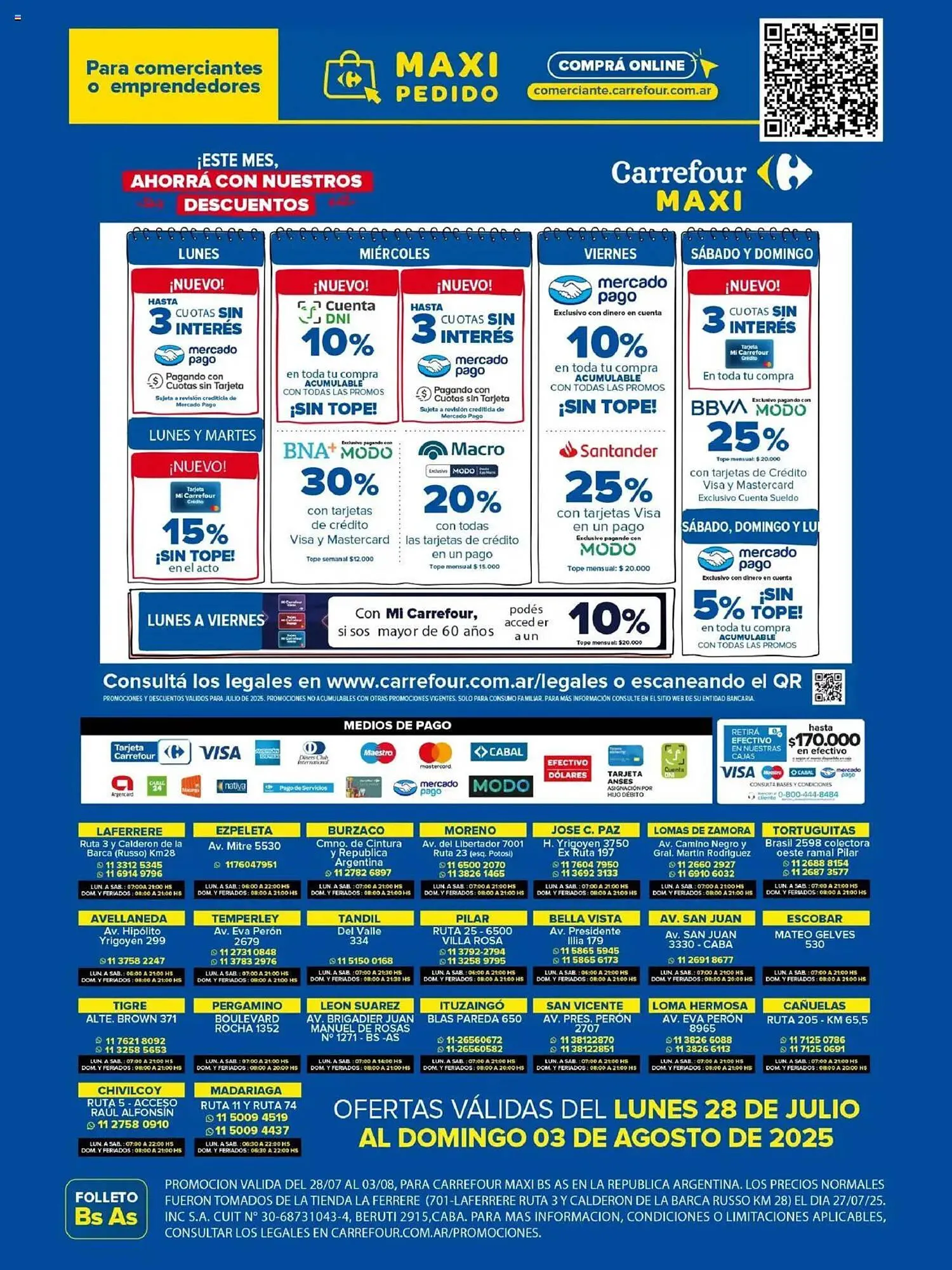 Ofertas de Catálogo Carrefour Maxi 28 de julio al 3 de agosto 2025 - Página 23 del catálogo