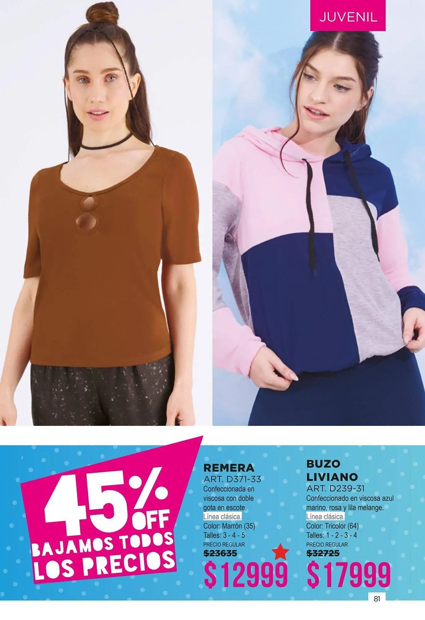 Ofertas de Catálogo Juana Bonita 9 de abril al 22 de abril 2025 - Página 81 del catálogo