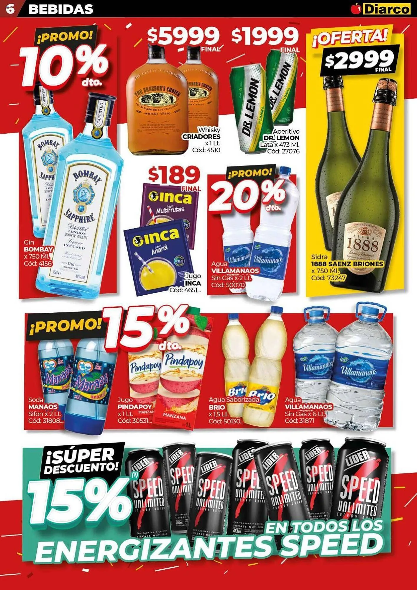 Ofertas de Catálogo Diarco 6 de mayo al 12 de mayo 2024 - Página 6 del catálogo