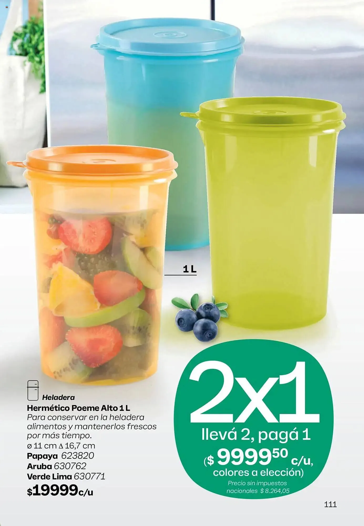 Ofertas de Catálogo Tupperware 23 de julio al 6 de agosto 2025 - Página 112 del catálogo