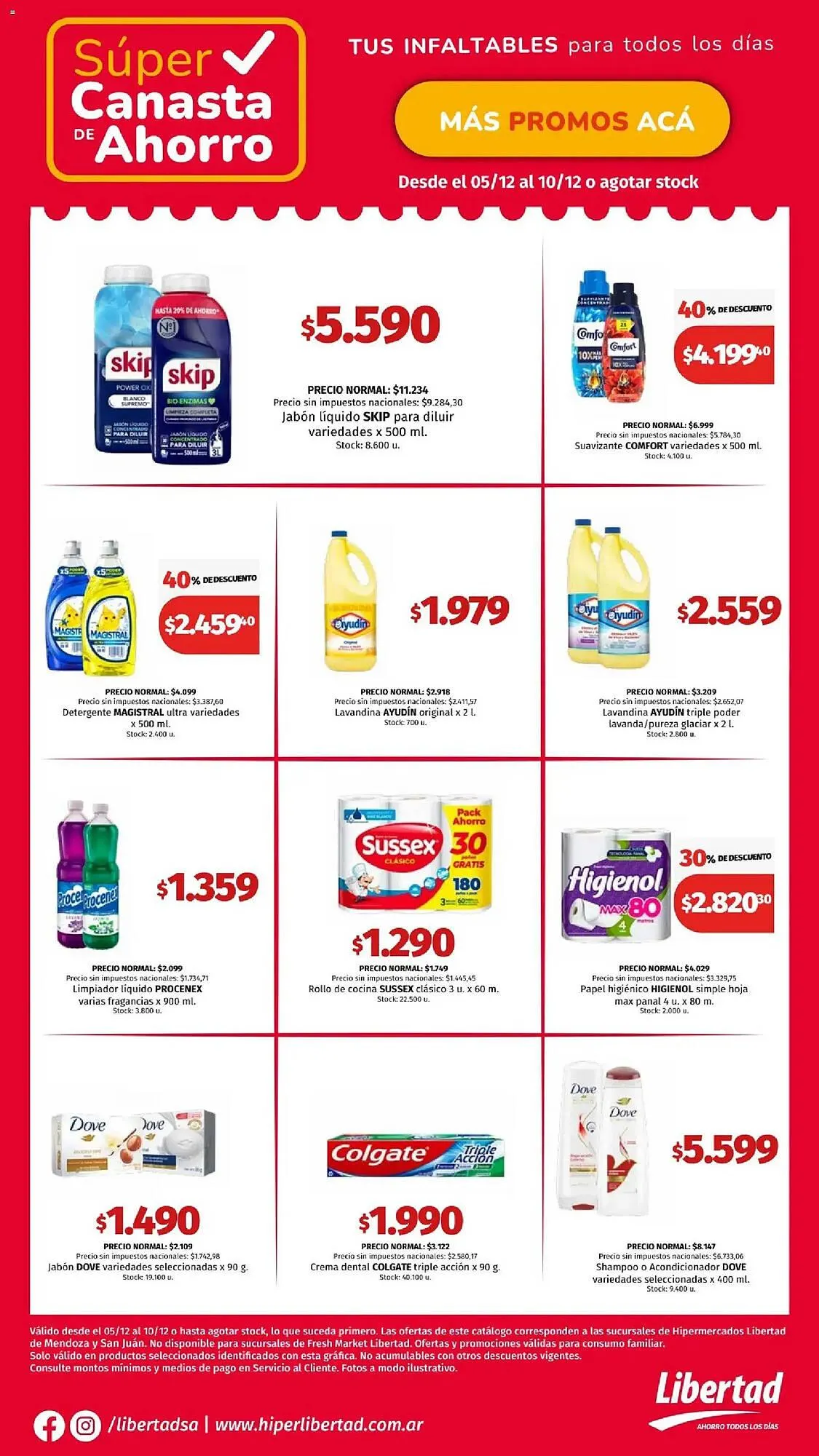 Ofertas de Catálogo Hipermercado Libertad 5 de diciembre al 10 de diciembre 2025 - Página 6 del catálogo