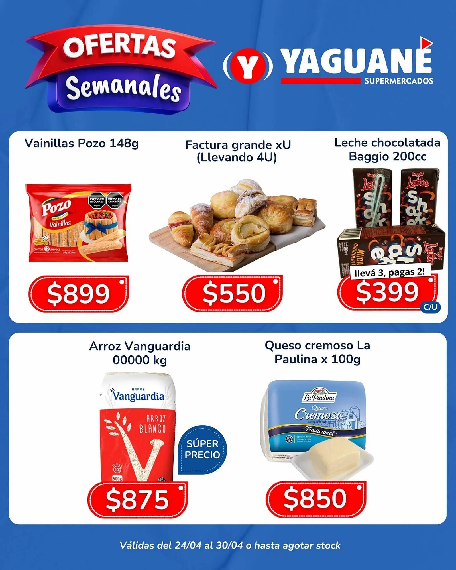 Ofertas de Catálogo Yaguane Supermercados 24 de abril al 30 de abril 2026 - Página 2 del catálogo