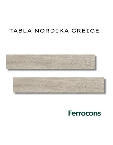 VITE TABLA NORDIKA GREIGE NAT 20X120 PORCELANATO (6MM)