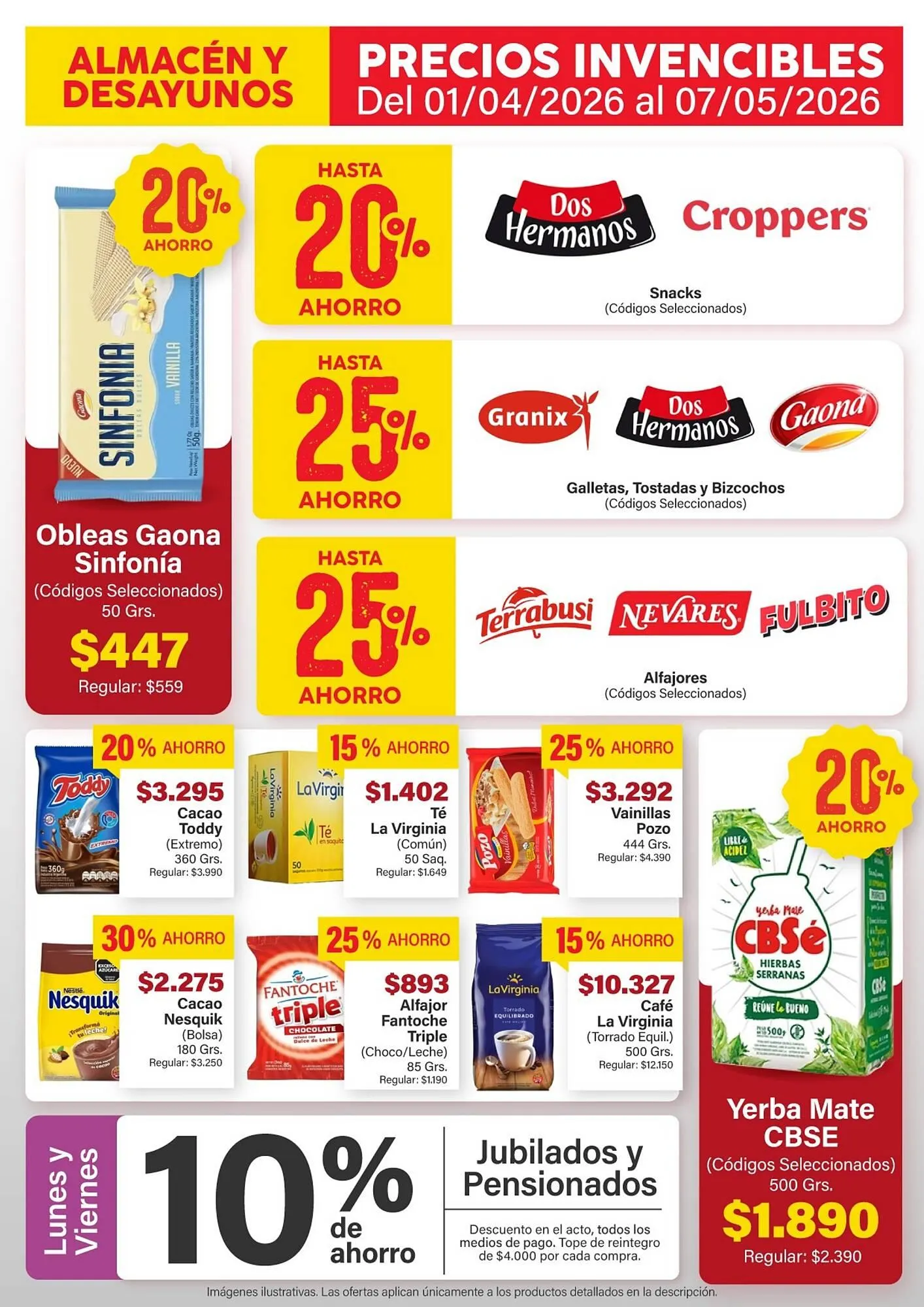 Ofertas de Catálogo Supermercados Aiello 4 de mayo al 7 de mayo 2026 - Página 9 del catálogo