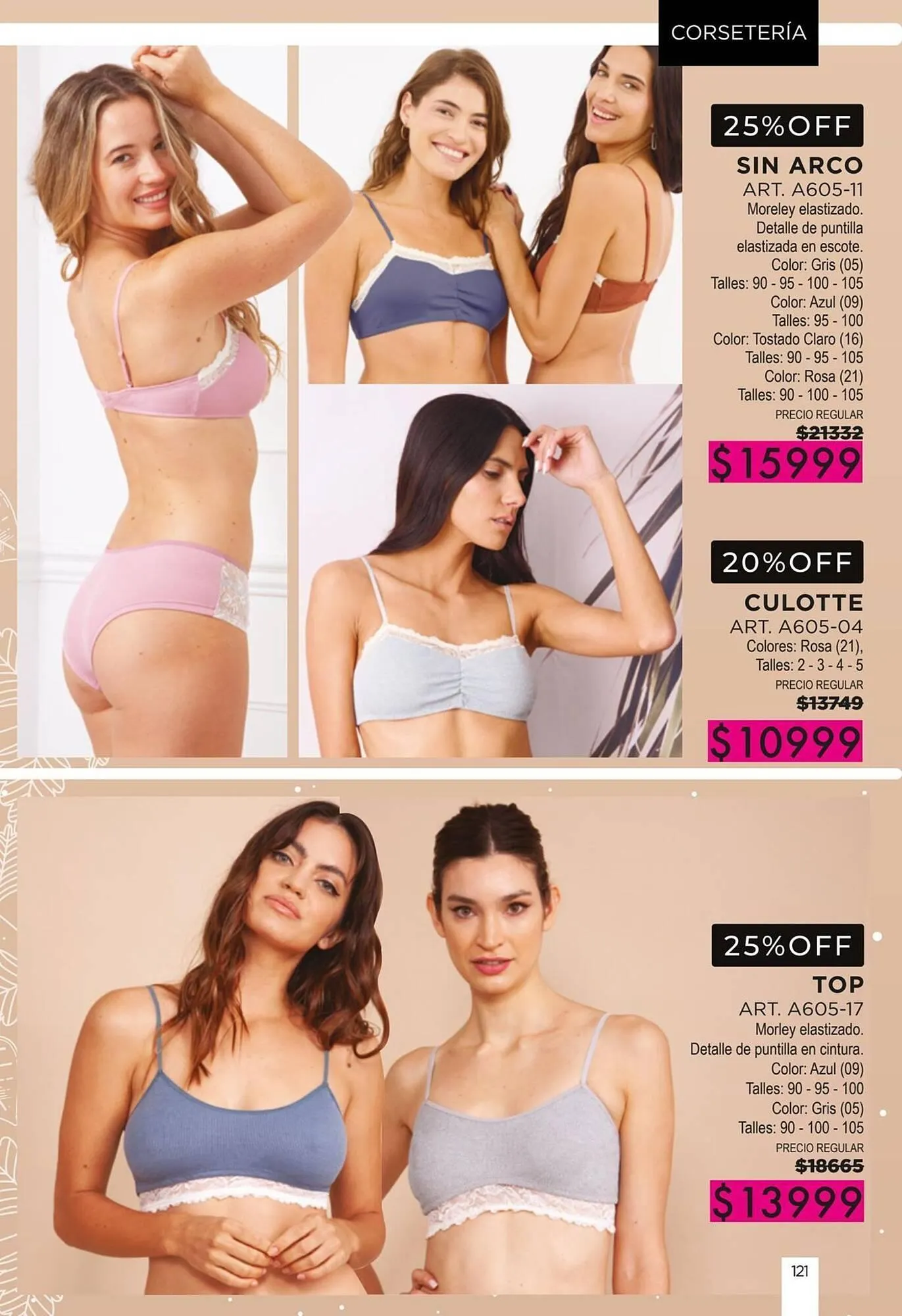 Ofertas de Catálogo Juana Bonita 25 de marzo al 31 de marzo 2025 - Página 121 del catálogo