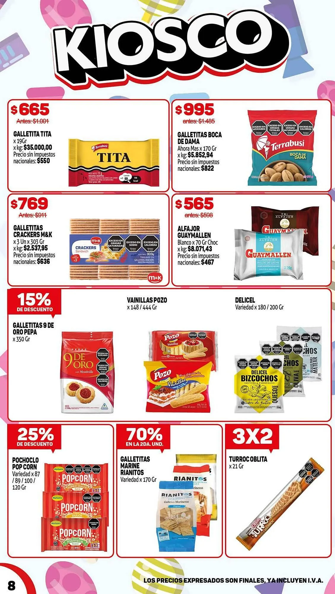 Ofertas de Catálogo Makro 19 de marzo al 25 de marzo 2026 - Página 8 del catálogo