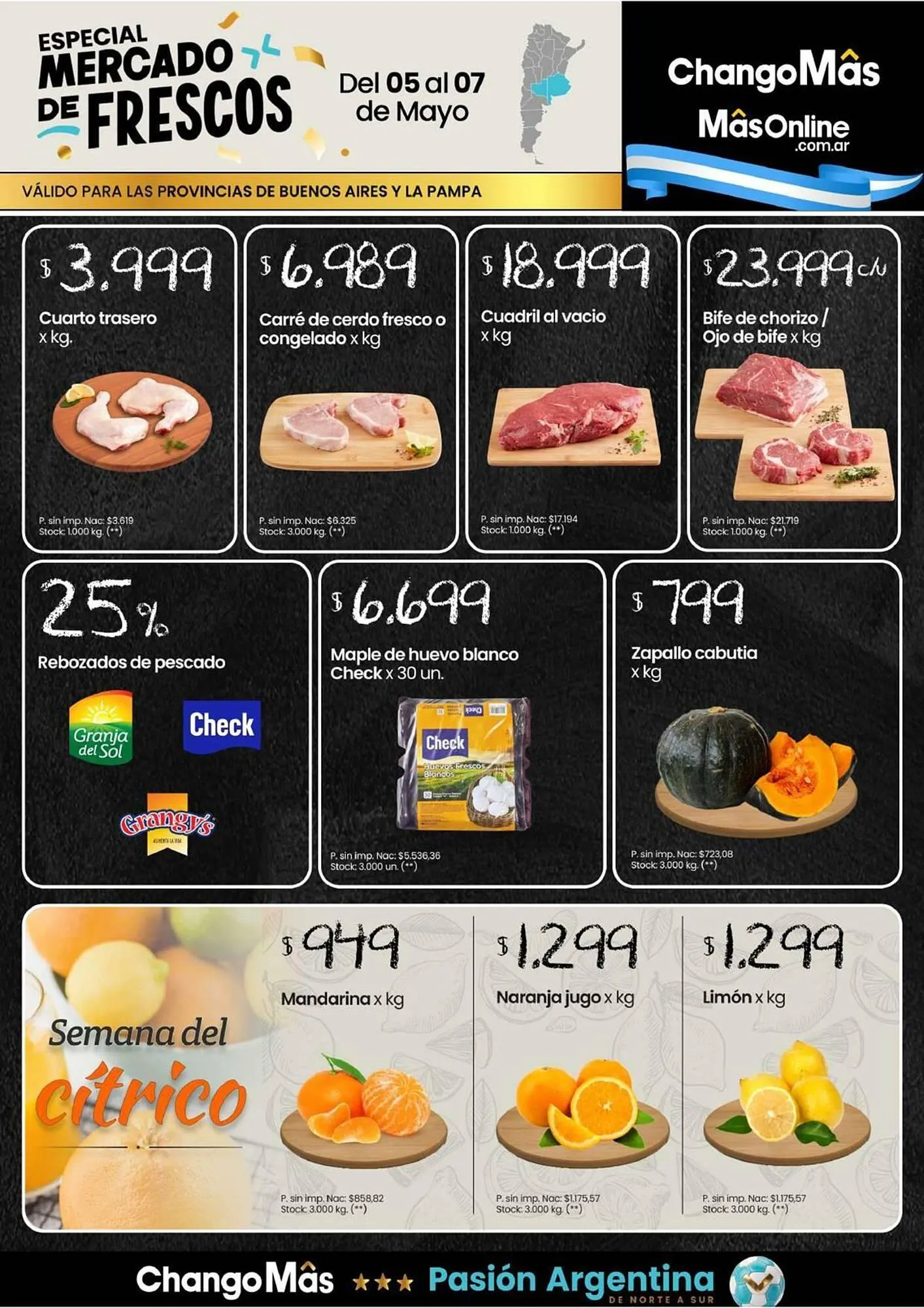 Ofertas de Catálogo Changomas 5 de mayo al 7 de mayo 2026 - Página 1 del catálogo