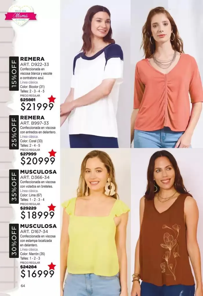 Ofertas de Juana Bonita Catálogo 1024 & 1124 1 de octubre al 15 de octubre 2024 - Página 136 del catálogo