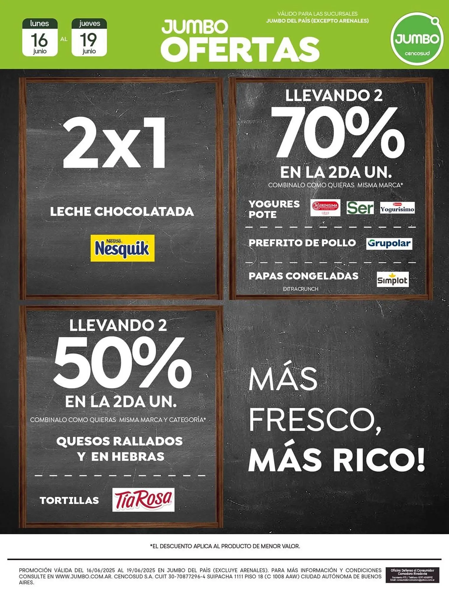 Ofertas de Catálogo Jumbo 16 de junio al 19 de junio 2025 - Página 2 del catálogo
