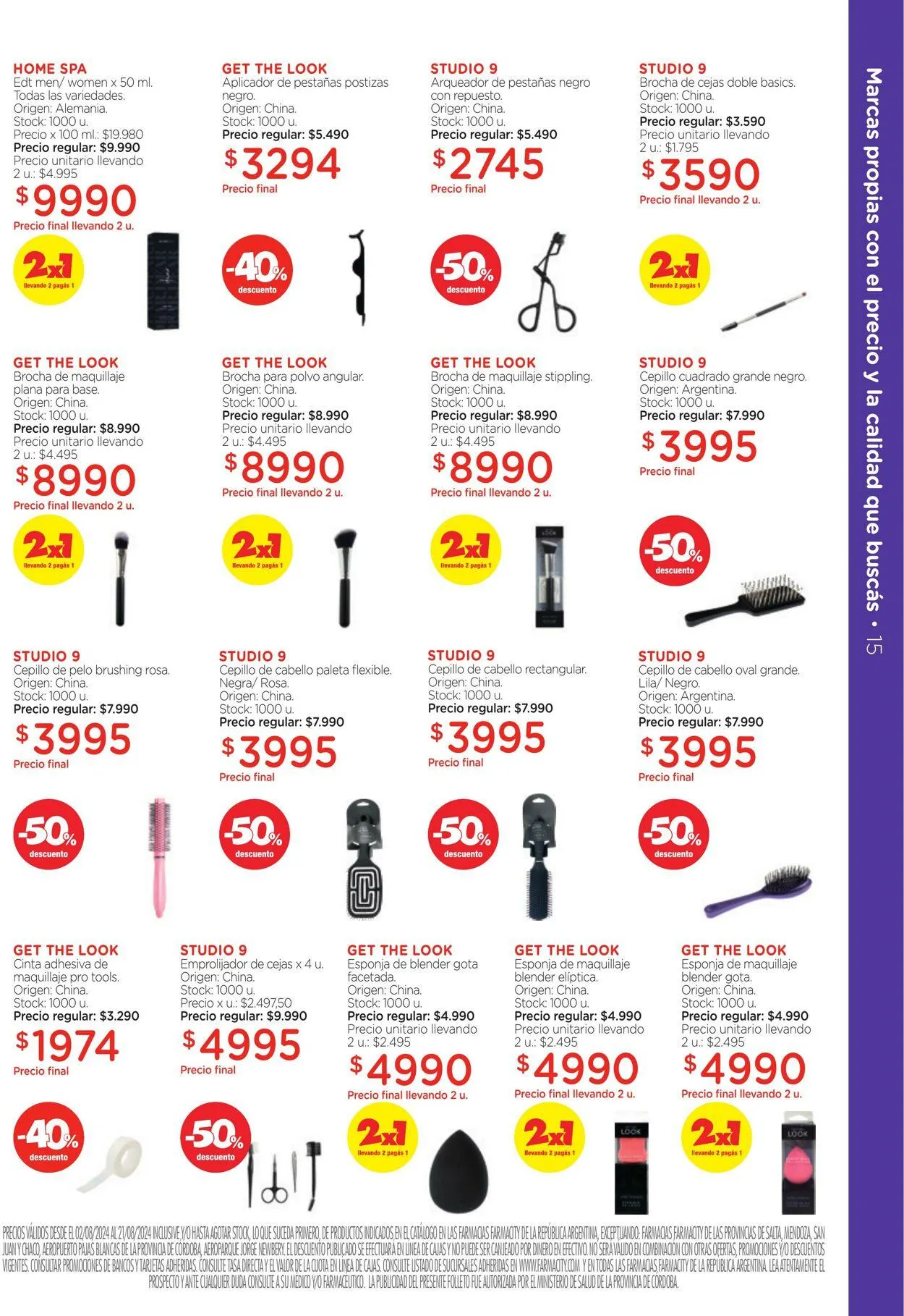 Ofertas de Farmacity 1 de agosto al 31 de agosto 2024 - Página 15 del catálogo