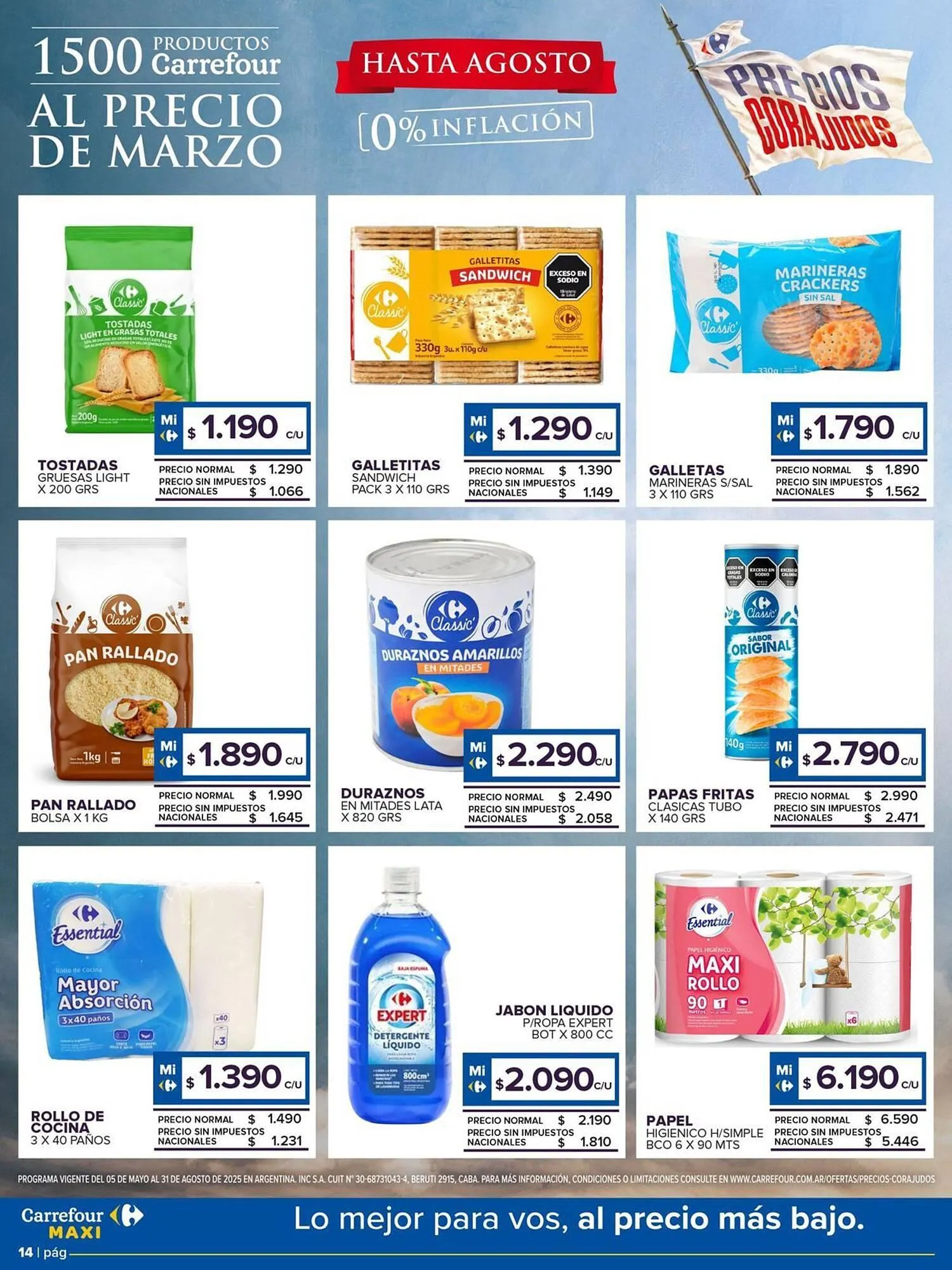Ofertas de Catálogo Carrefour Maxi 29 de mayo al 3 de junio 2025 - Página 14 del catálogo