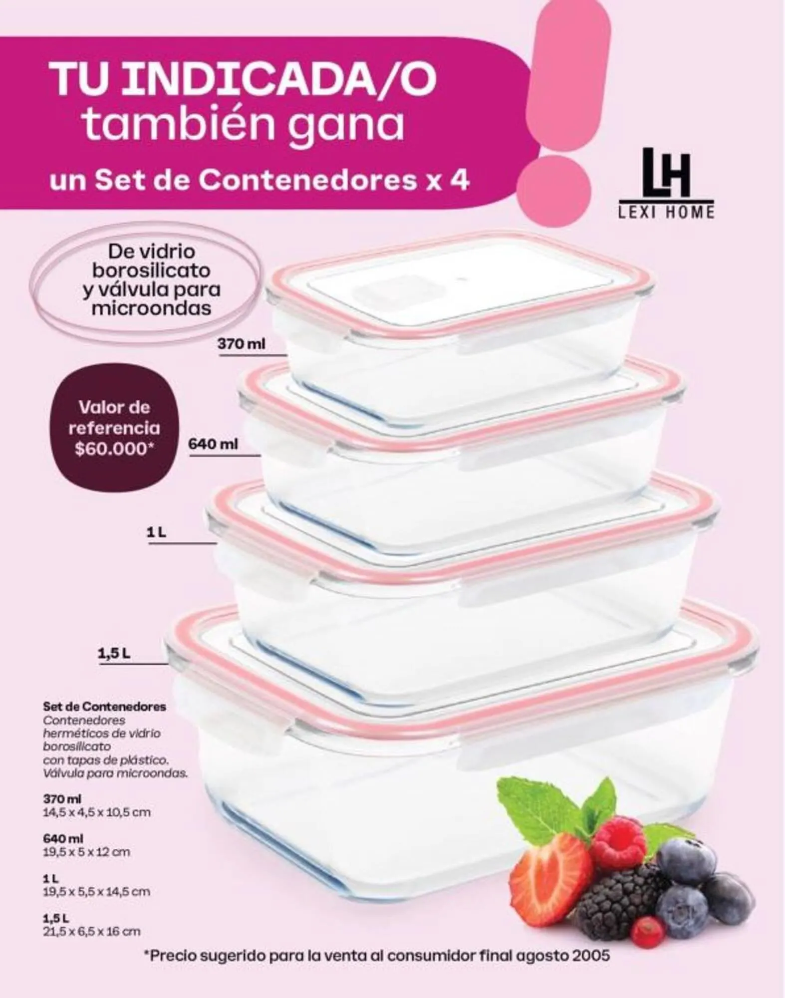 Ofertas de Folleto Tupperware 1 de noviembre al 31 de diciembre 2025 - Página 5 del catálogo