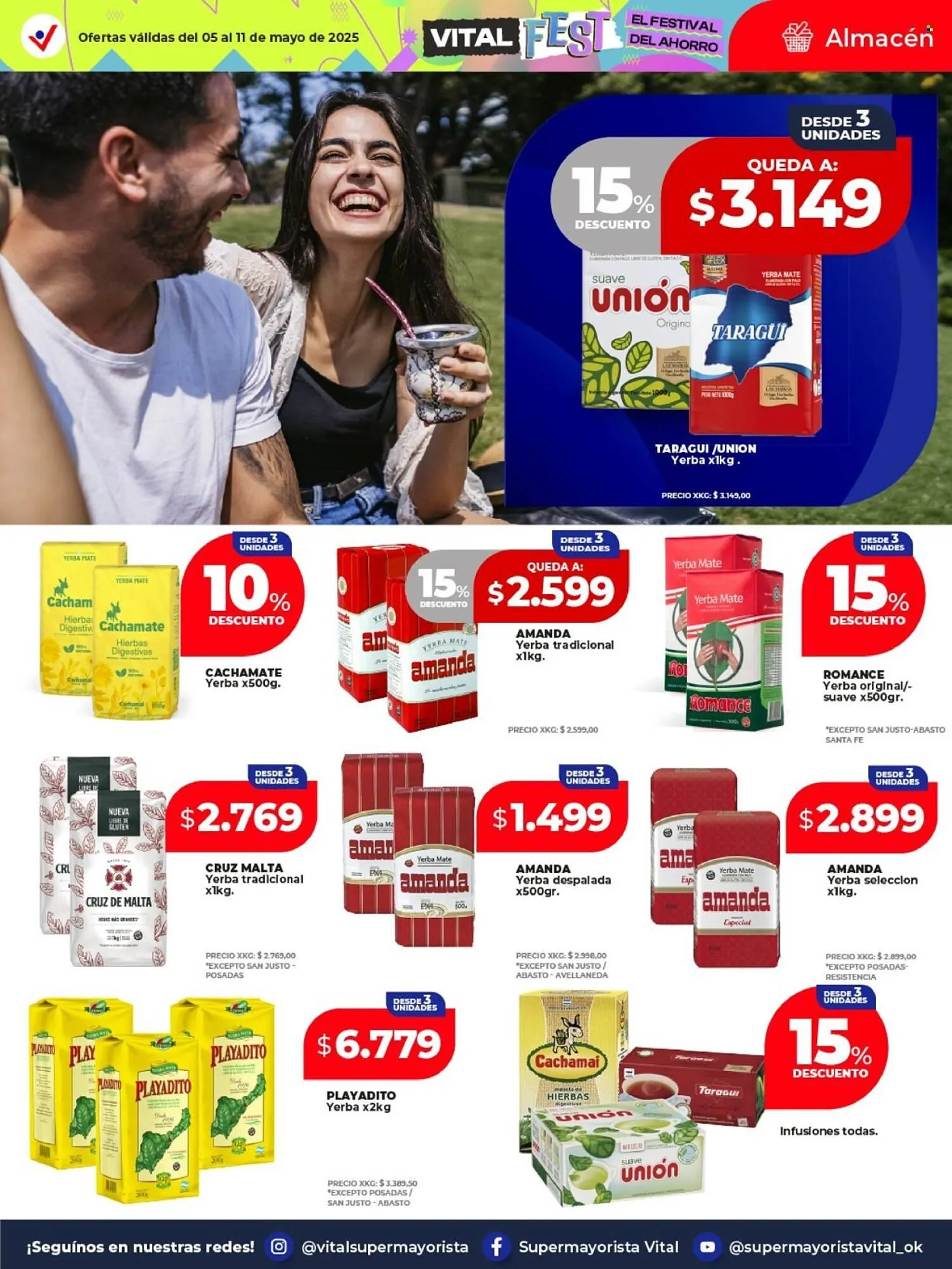 Ofertas de Catálogo Supermayorista Vital 5 de mayo al 13 de mayo 2025 - Página 19 del catálogo