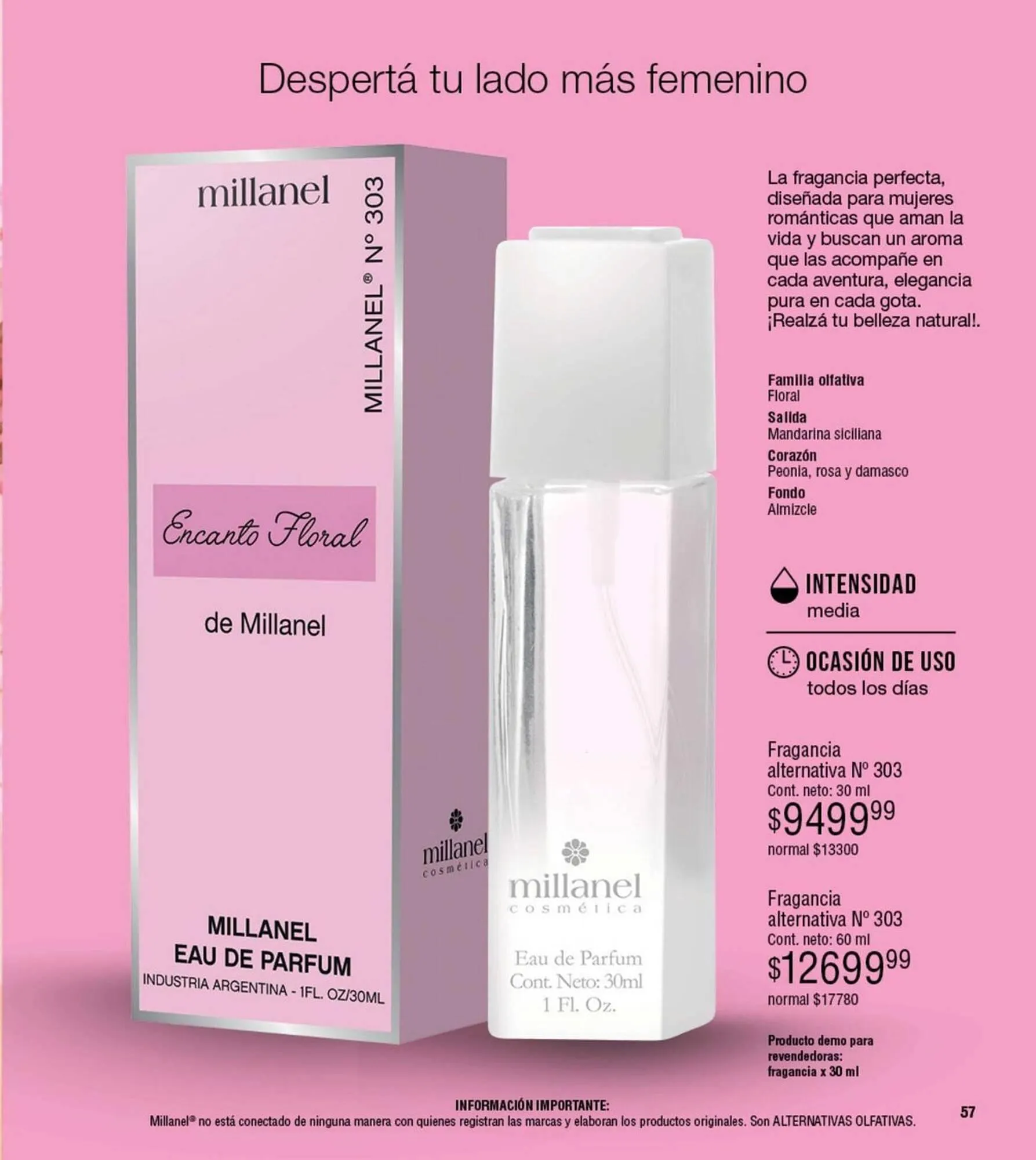 Ofertas de Catálogo Millanel Cosmética 27 de febrero al 31 de marzo 2025 - Página 57 del catálogo