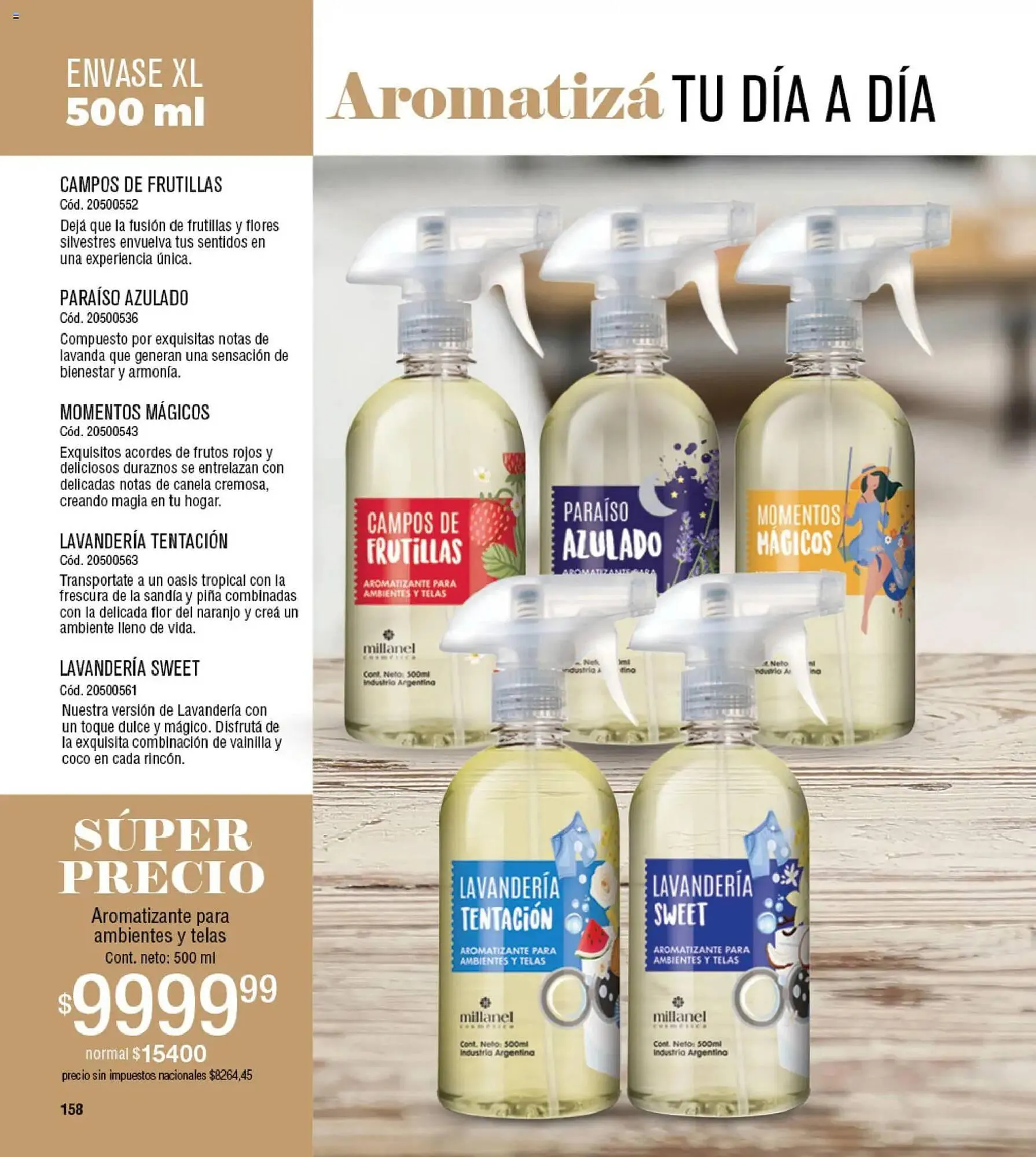 Ofertas de Catálogo Millanel Cosmética 27 de abril al 25 de mayo 2026 - Página 158 del catálogo