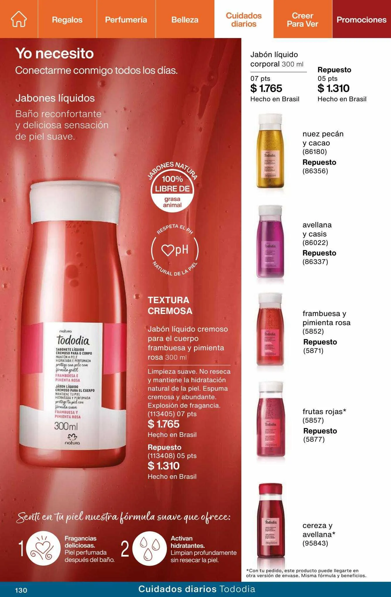Ofertas de Catálogo Natura 7 de julio al 30 de septiembre 2023 - Página 130 del catálogo