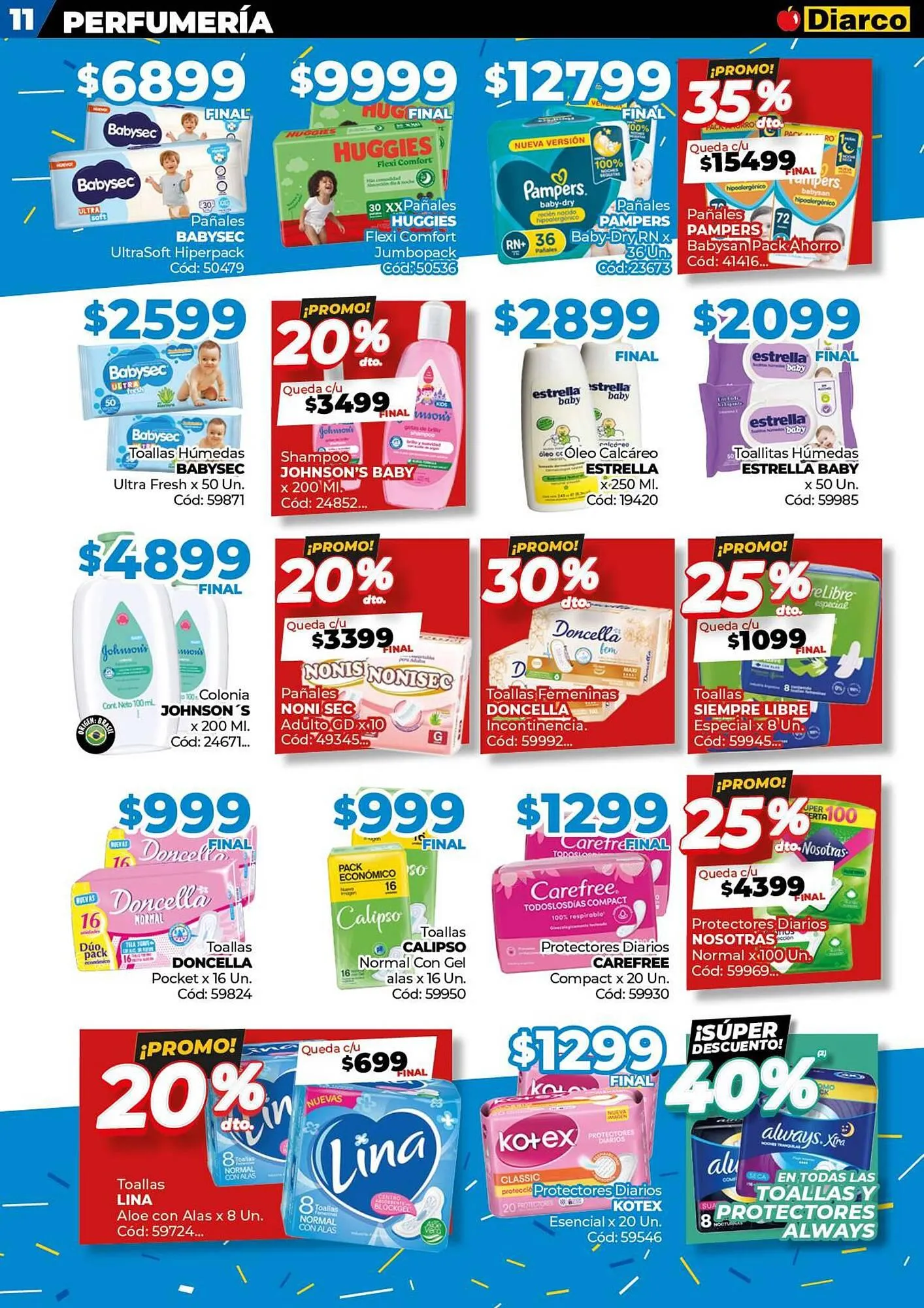 Ofertas de Catálogo Diarco 17 de marzo al 23 de marzo 2025 - Página 11 del catálogo