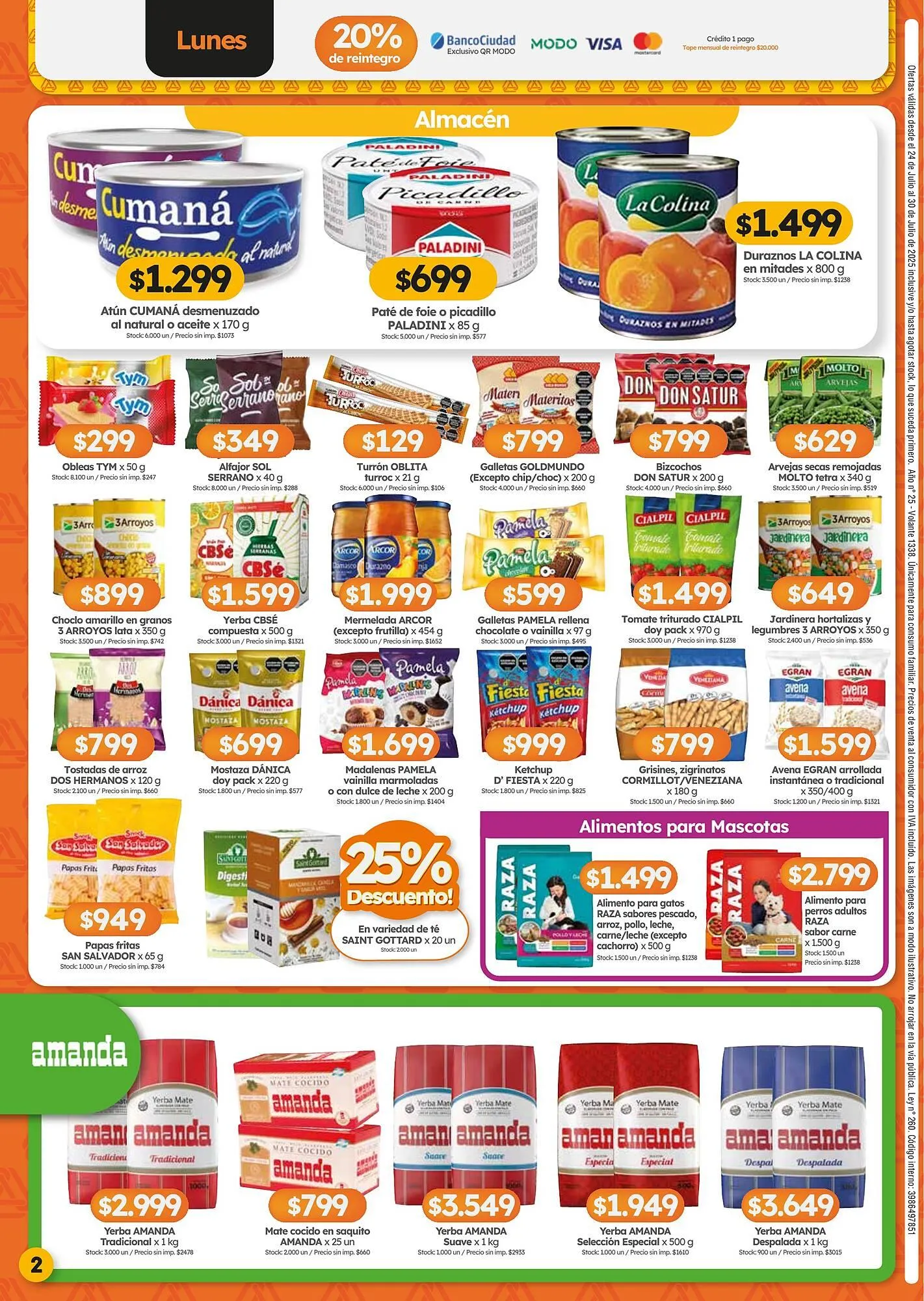 Ofertas de Catálogo Cordiez 24 de julio al 30 de julio 2025 - Página 2 del catálogo