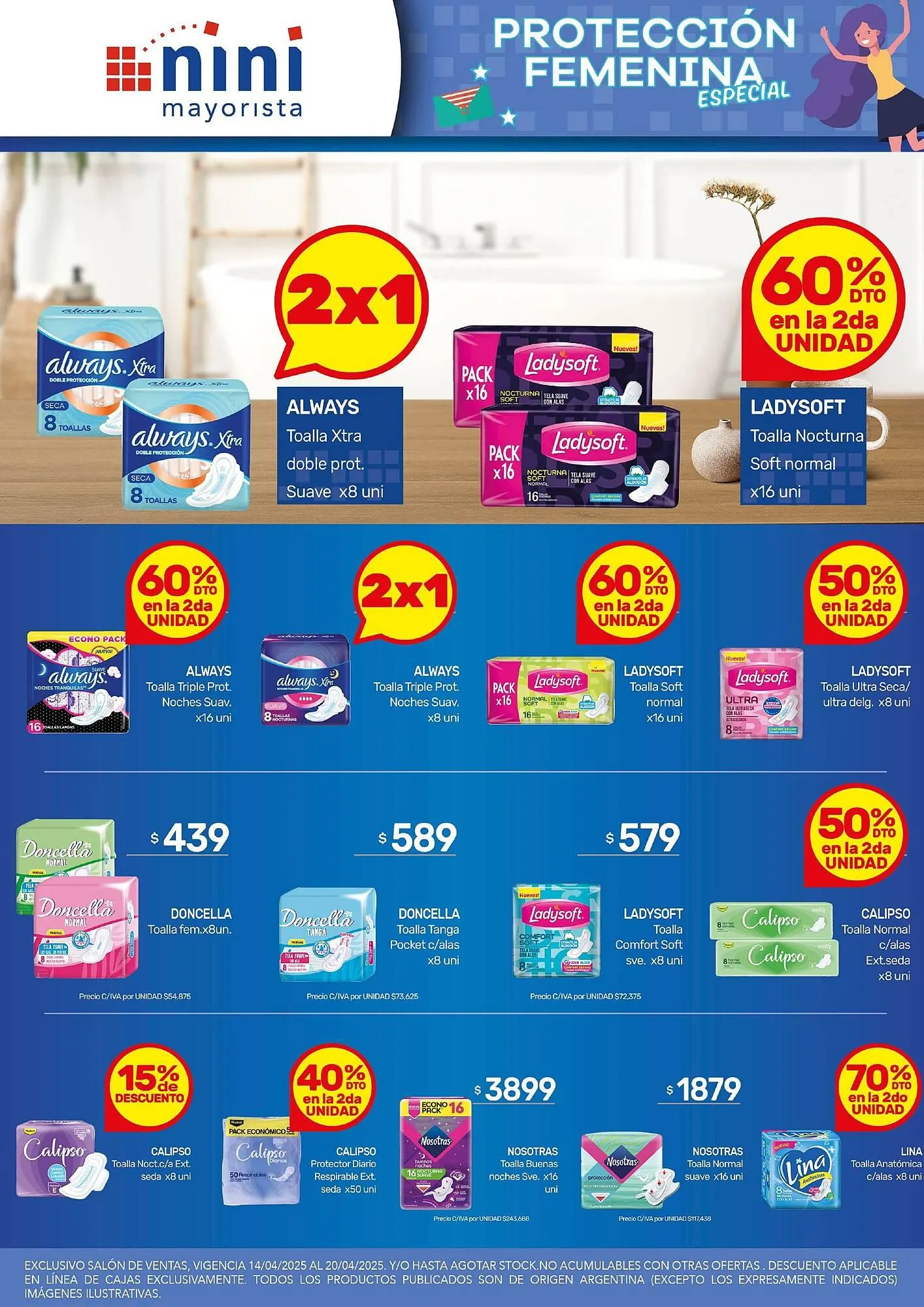 Ofertas de Catálogo Nini Mayorista 14 de abril al 20 de abril 2025 - Página 9 del catálogo