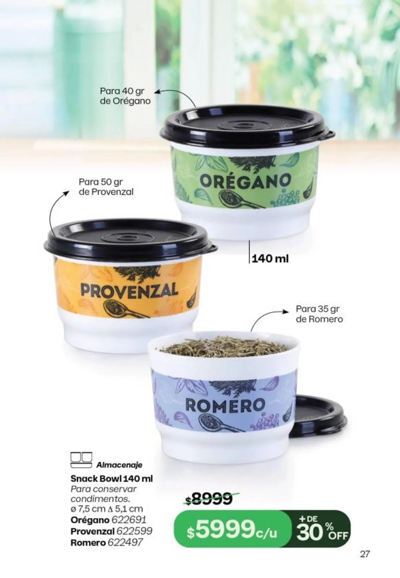 Ofertas de Catálogo Tupperware 15 de abril al 30 de abril 2025 - Página 28 del catálogo
