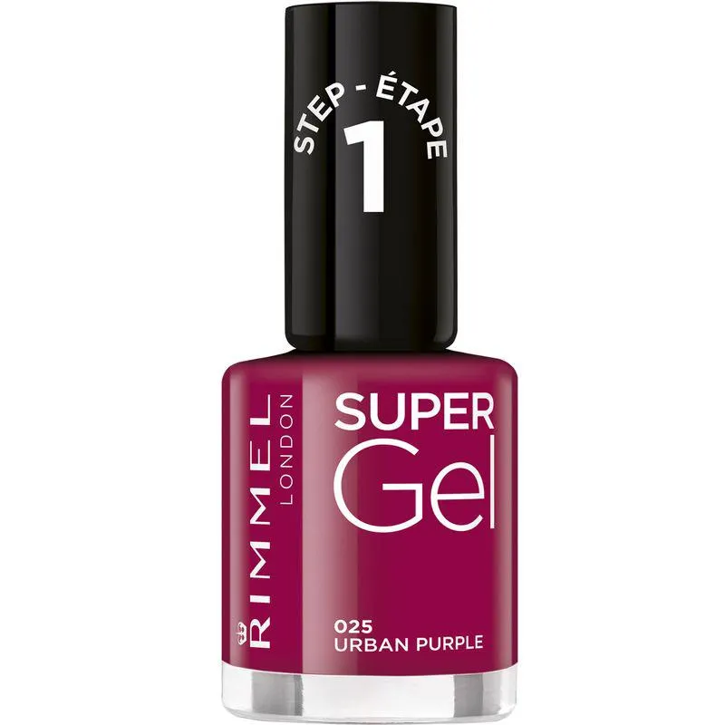 Esmalte para uñas Super Gel 025 Urban Purple x 12 ml