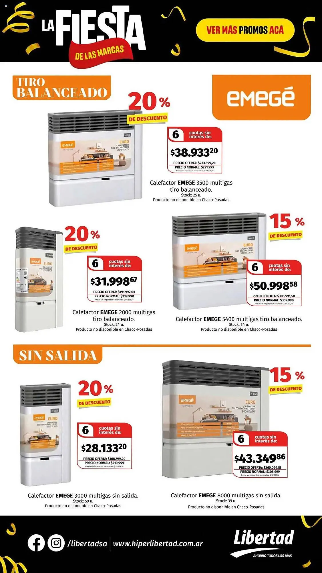 Ofertas de Catálogo Hipermercado Libertad 26 de junio al 9 de julio 2025 - Página 32 del catálogo