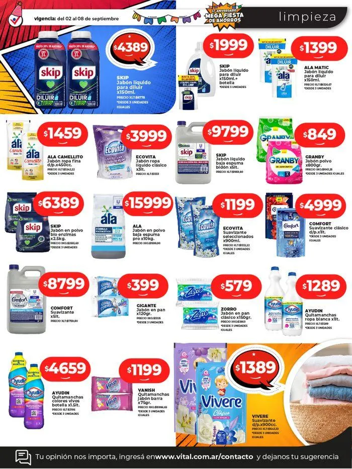 Ofertas de Descuentos y promociones 2 de septiembre al 8 de septiembre 2024 - Página 7 del catálogo