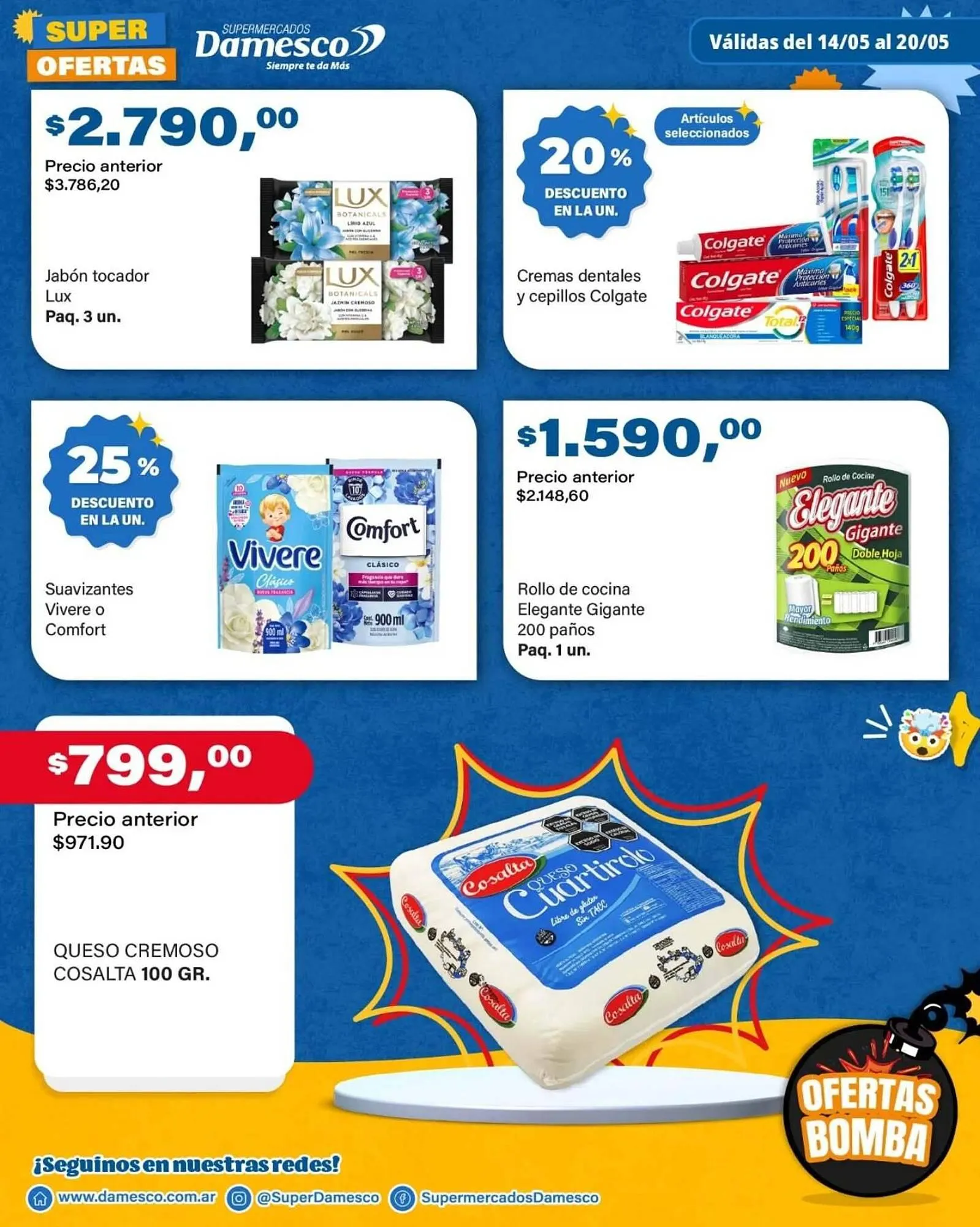 Ofertas de Catálogo Supermercados Damesco 14 de mayo al 20 de mayo 2026 - Página 8 del catálogo