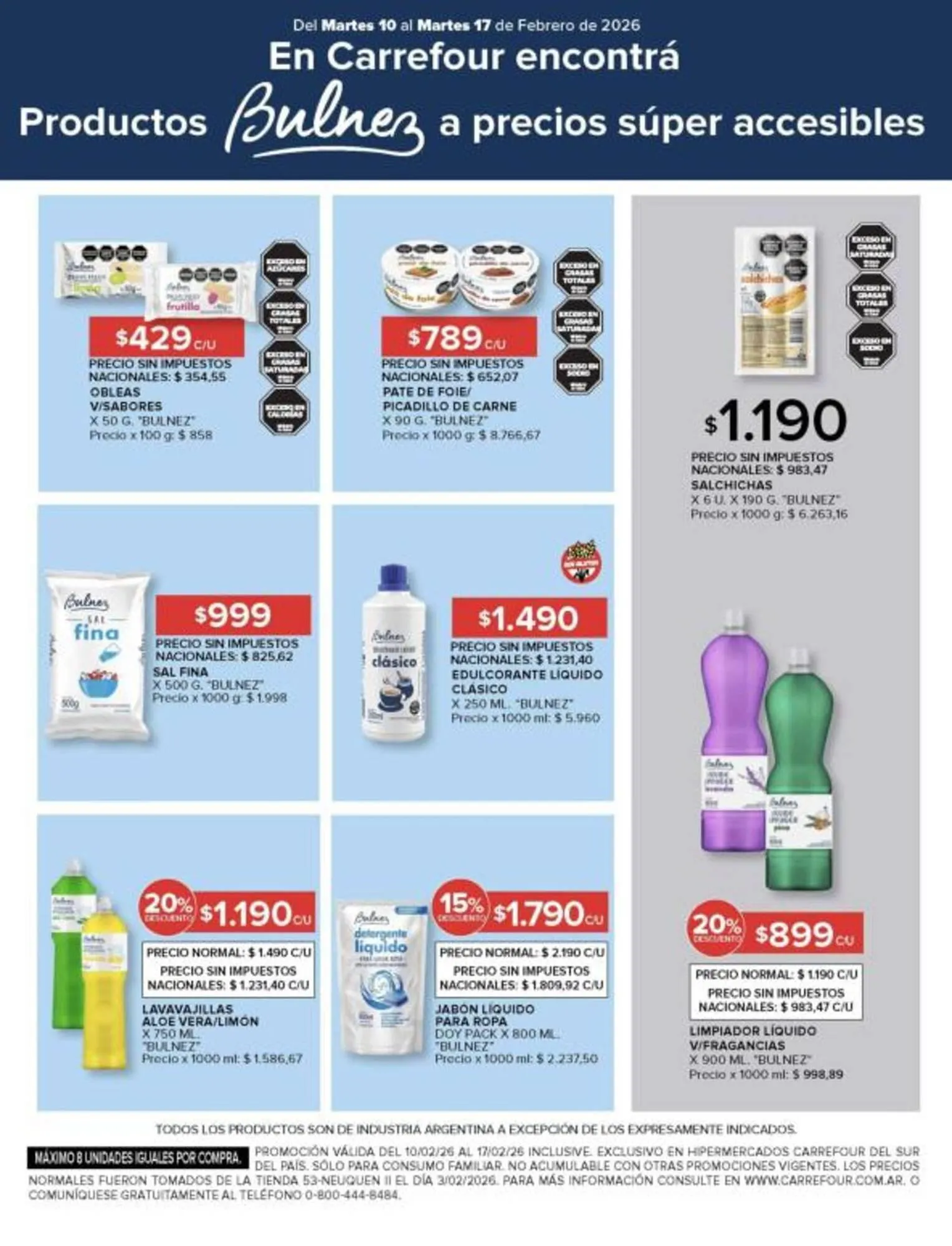 Ofertas de Catálogo Carrefour 10 de febrero al 18 de febrero 2026 - Página 16 del catálogo