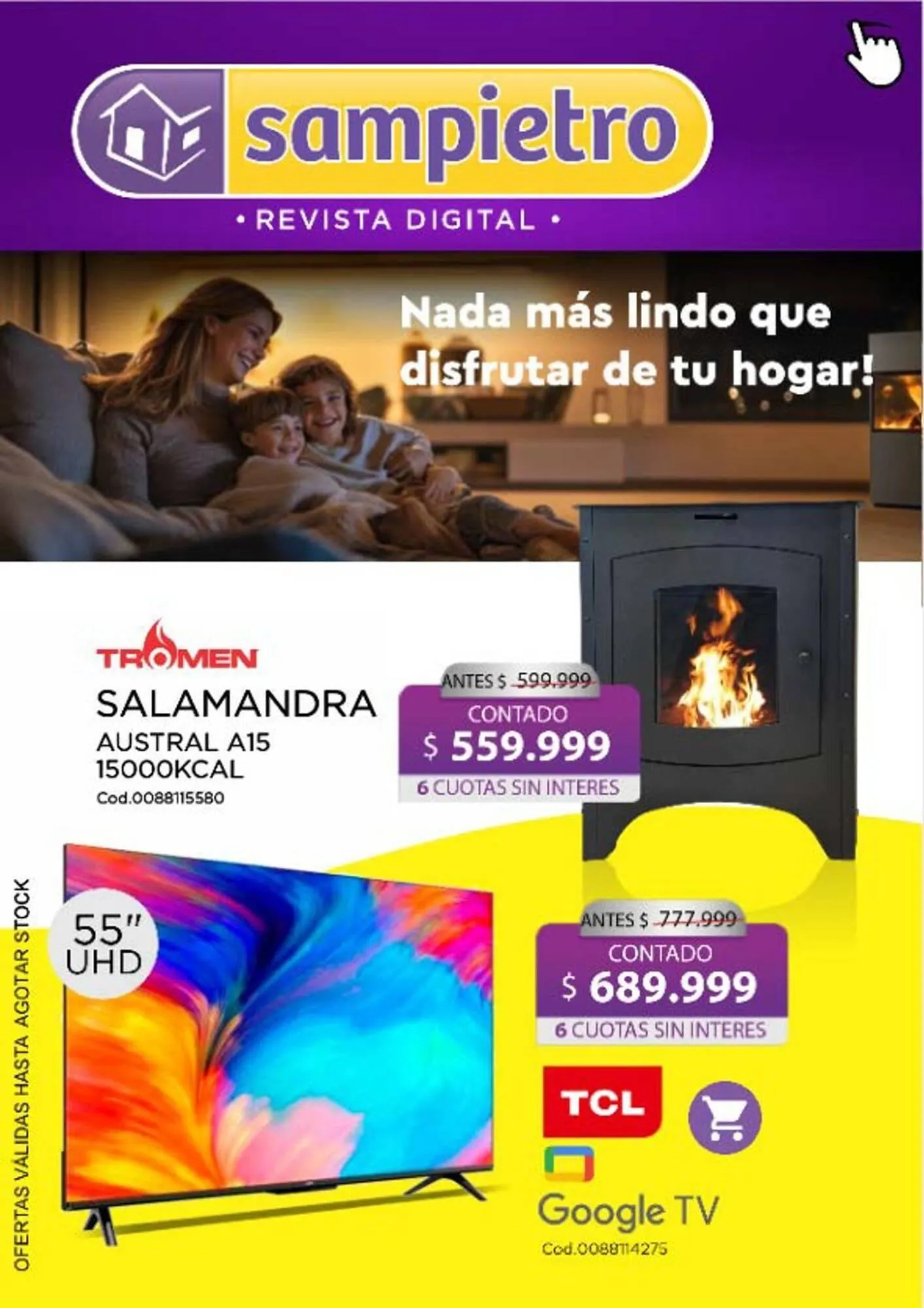 Ofertas de Catálogo Sampietro 24 de julio al 31 de julio 2025 - Página 1 del catálogo