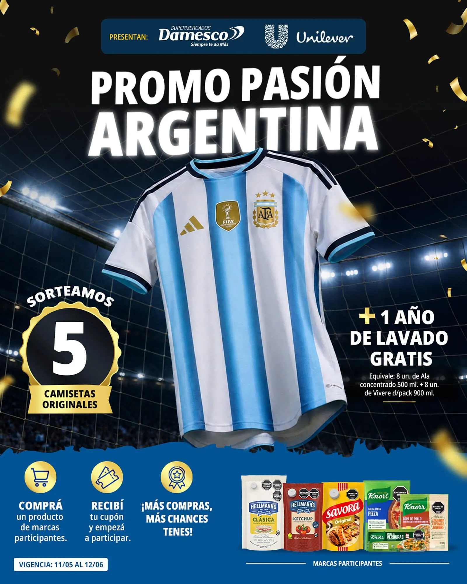 Ofertas de Catálogo Supermercados Damesco 11 de mayo al 12 de junio 2026 - Página 1 del catálogo