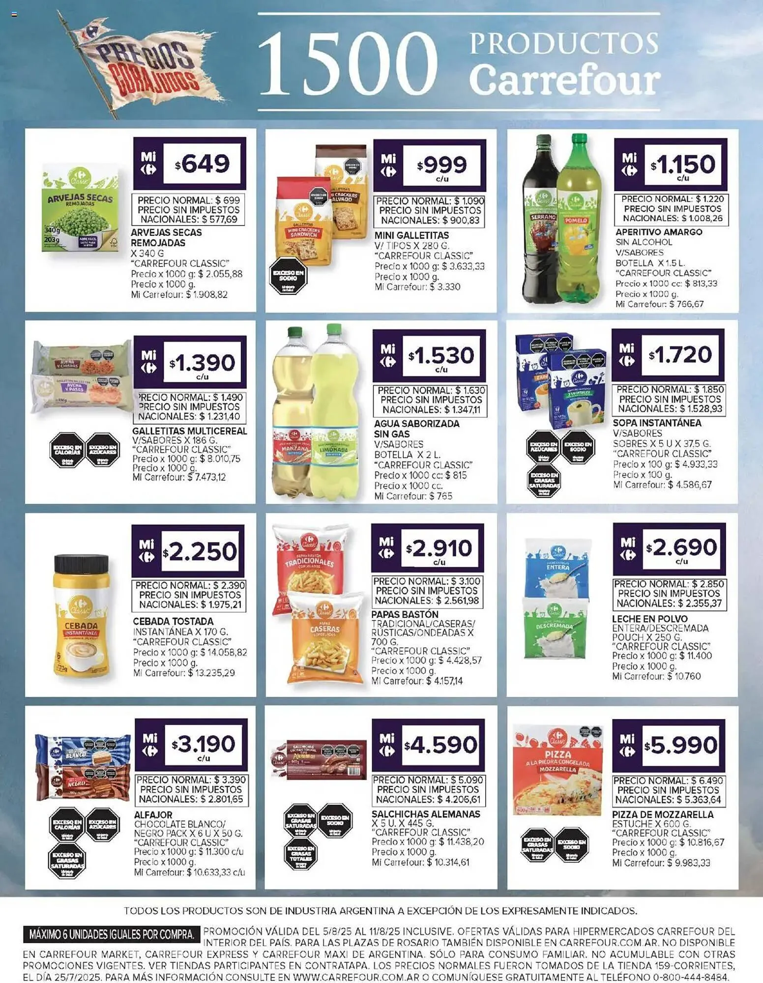 Ofertas de Catálogo Carrefour 5 de agosto al 12 de agosto 2025 - Página 9 del catálogo