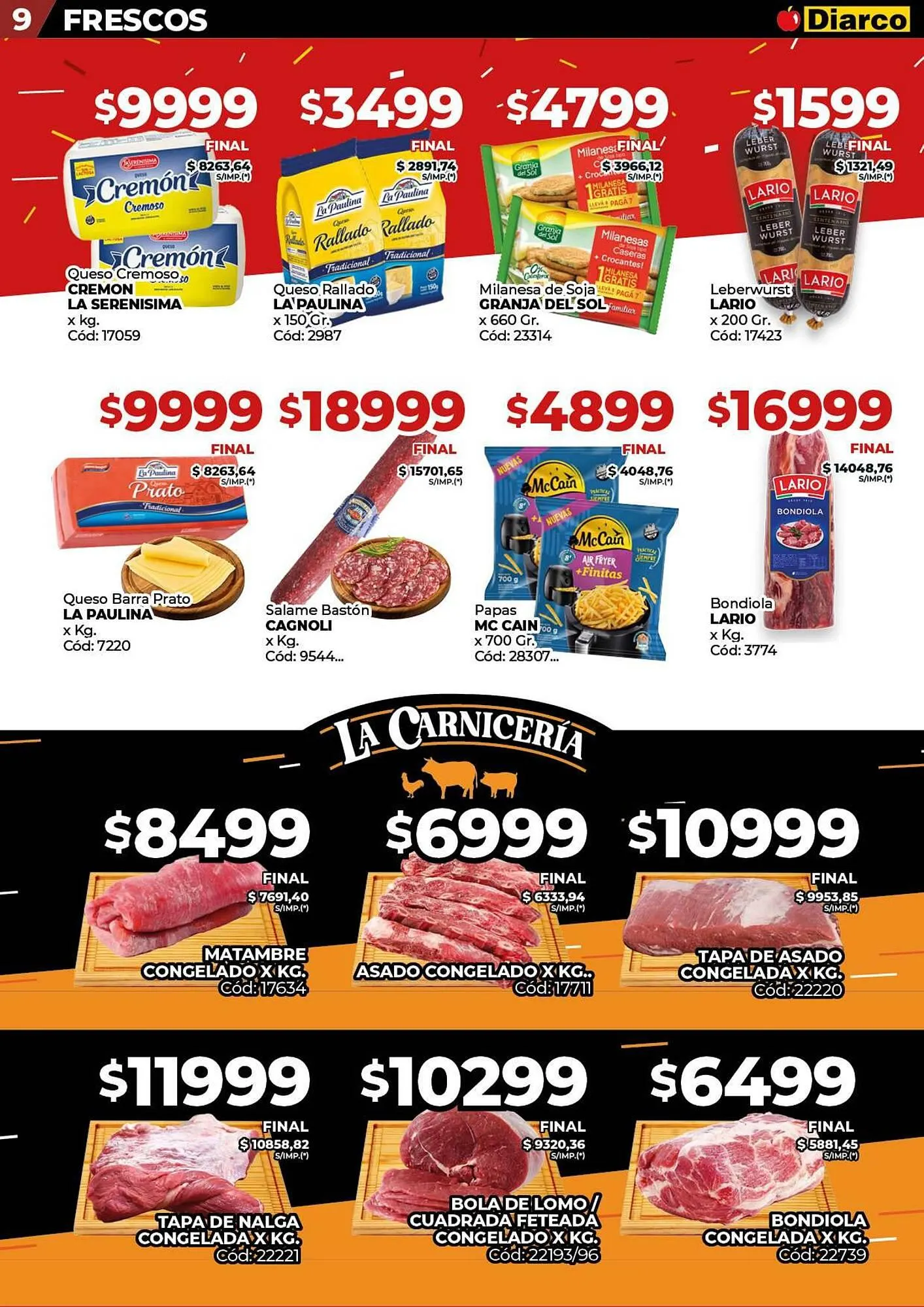 Ofertas de Catálogo Diarco 2 de junio al 8 de junio 2025 - Página 9 del catálogo