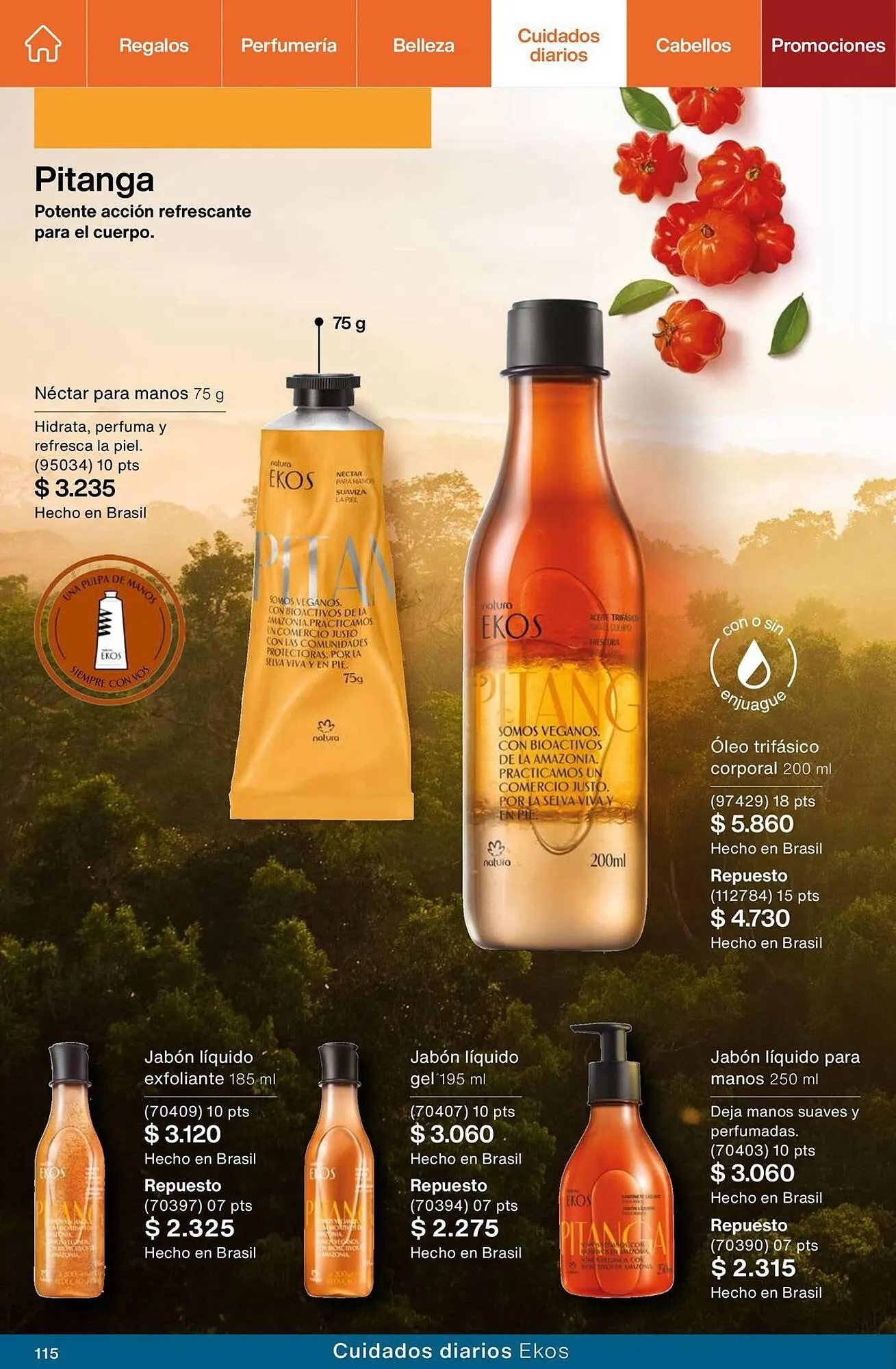 Ofertas de Catálogo Natura 27 de septiembre al 31 de octubre 2023 - Página 115 del catálogo