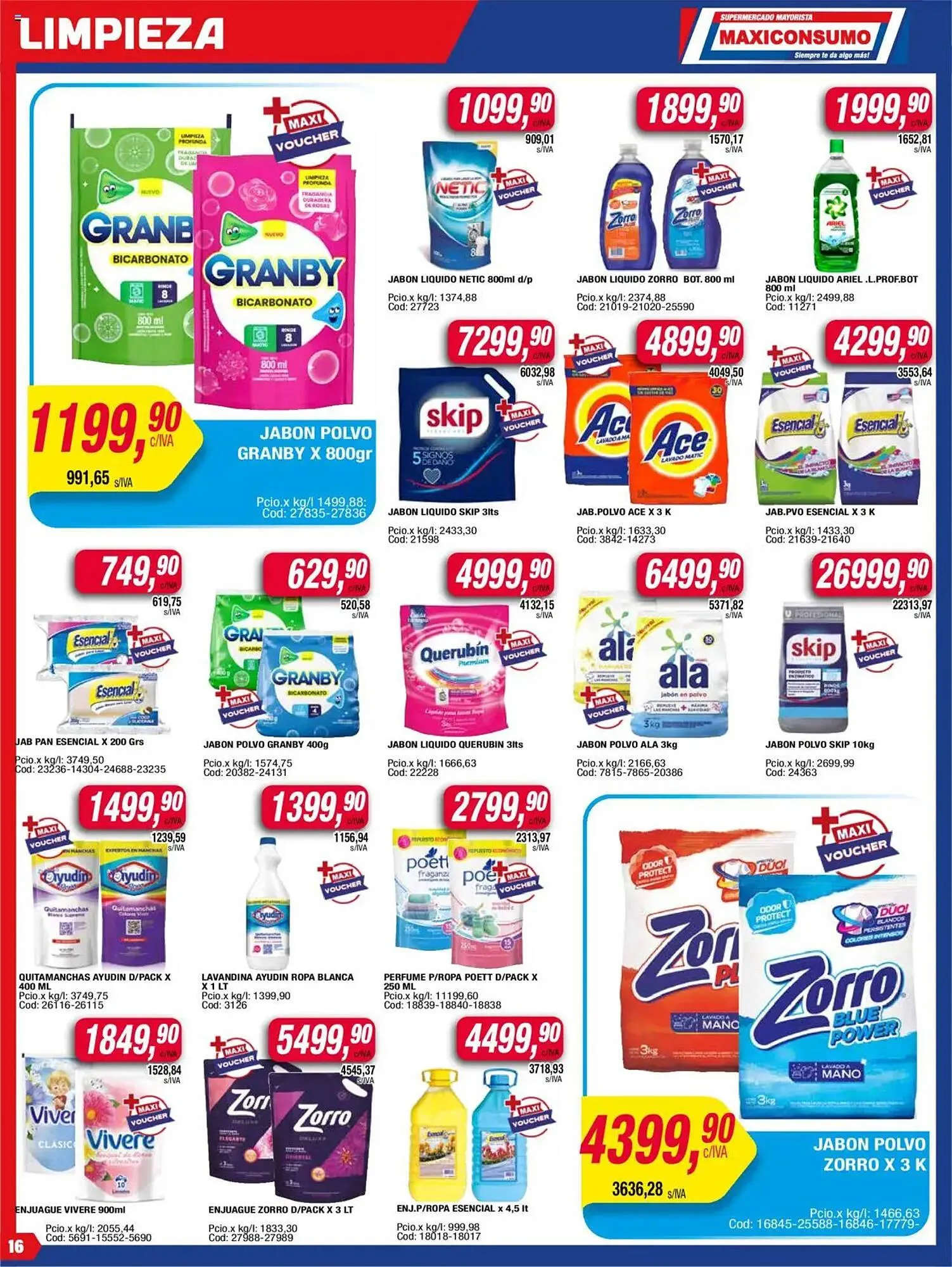 Ofertas de Catálogo Maxiconsumo 9 de junio al 16 de junio 2025 - Página 16 del catálogo